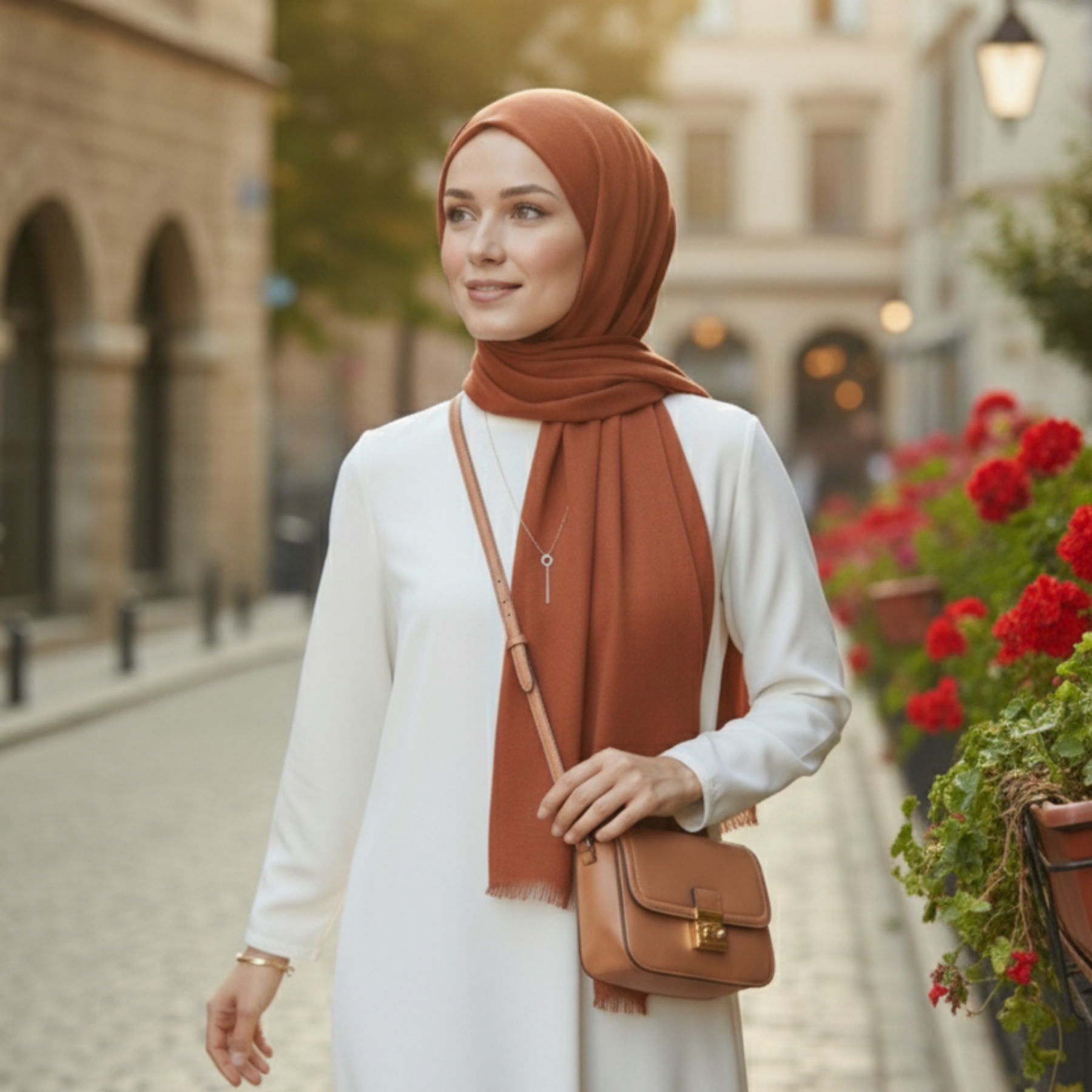 Baumwolle Modal Hijab Frauen Muslim Uni Schal Weich Halstuch Stola Islamisches Kopftuch - Bild 162 von 183