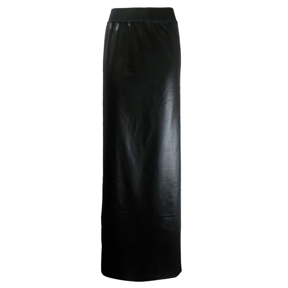 Nuevo Largo señoras para mujer Jersey Maxi Falda Gitana Verano BODYCON VESTIDO
