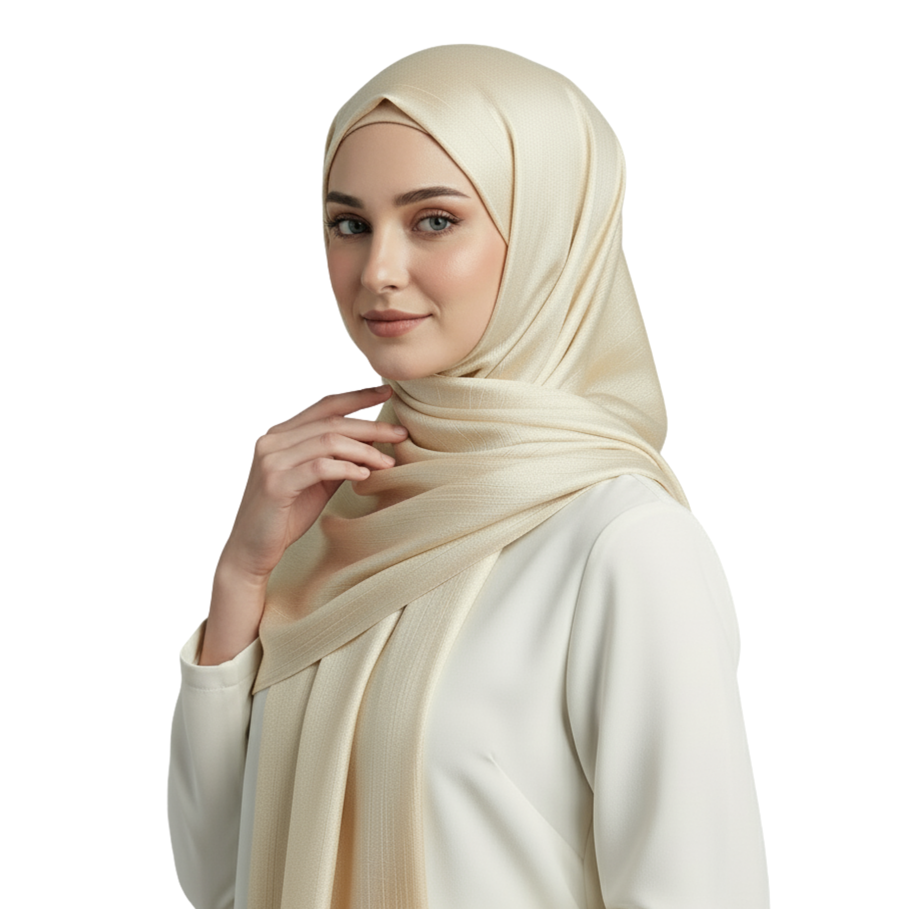 Womens Paper Silk Hijab Satin Silk Head Scarf Long Muslim Head Cover Wrap Shawl - Picture 37 of 99