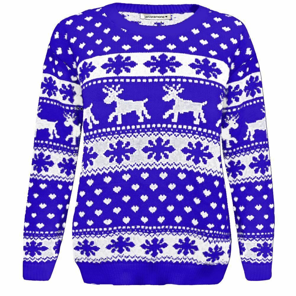 Suéter de Navidad para niños Niñas Niños Reno Niños Novedad Suéter de Navidad - Imagen 44 de 67