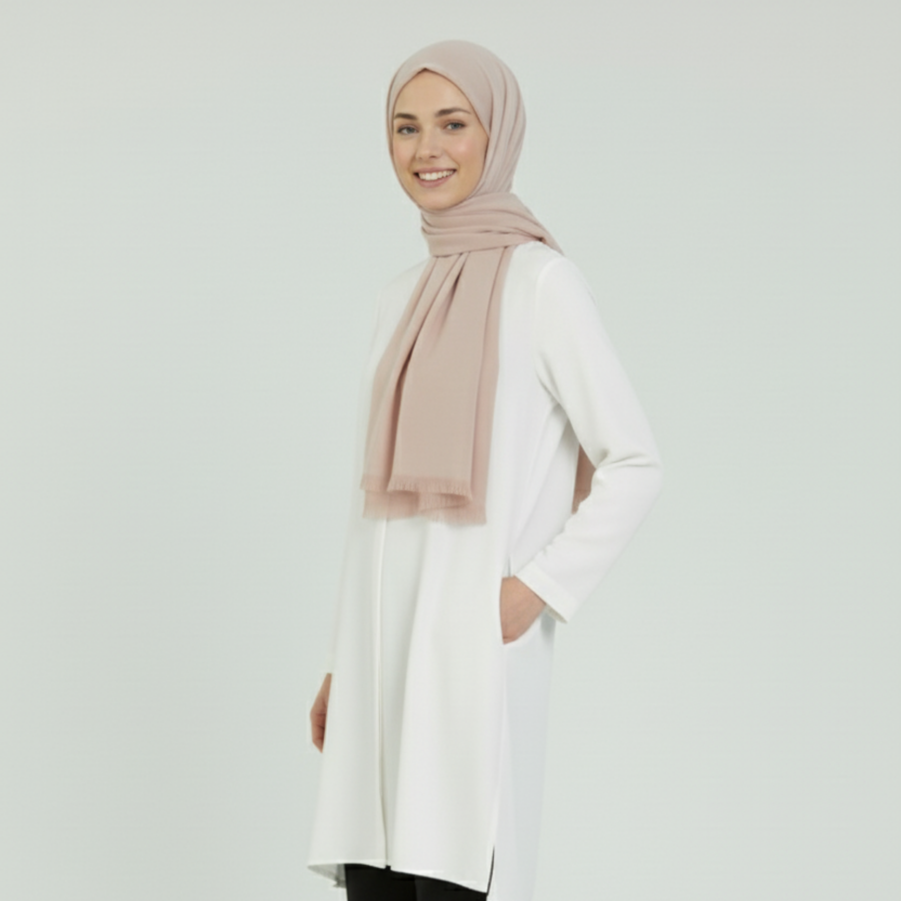 Baumwolle Modal Hijab Frauen Muslim Uni Schal Weich Halstuch Stola Islamisches Kopftuch - Bild 104 von 183