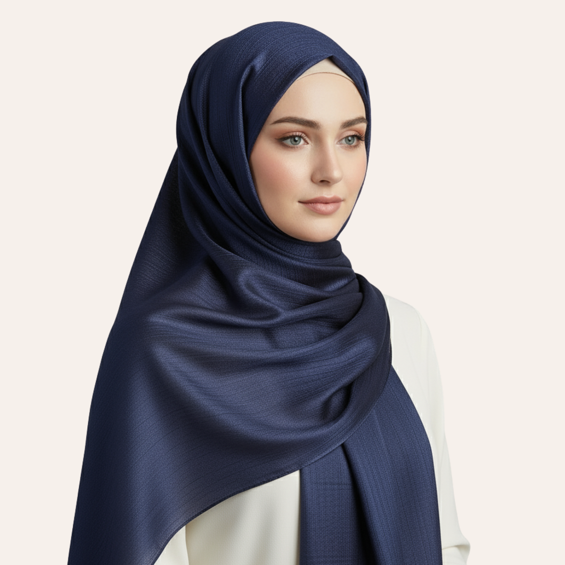 Womens Paper Silk Hijab Satin Silk Head Scarf Long Muslim Head Cover Wrap Shawl - Picture 69 of 99