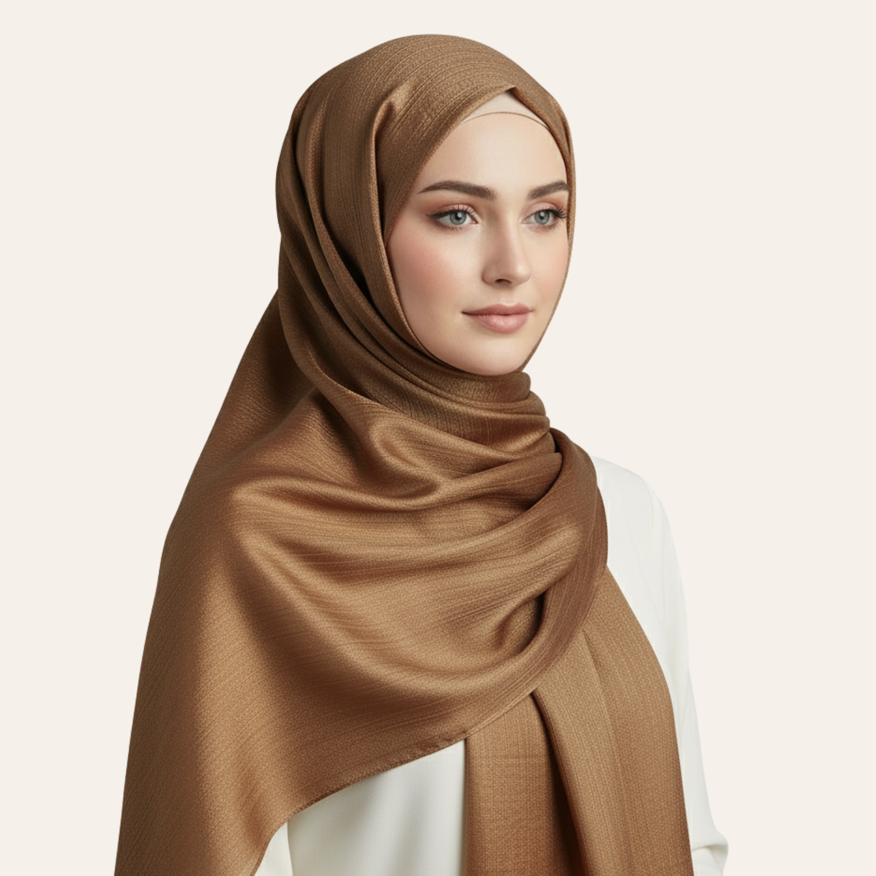 Womens Paper Silk Hijab Satin Silk Head Scarf Long Muslim Head Cover Wrap Shawl - Picture 13 of 99