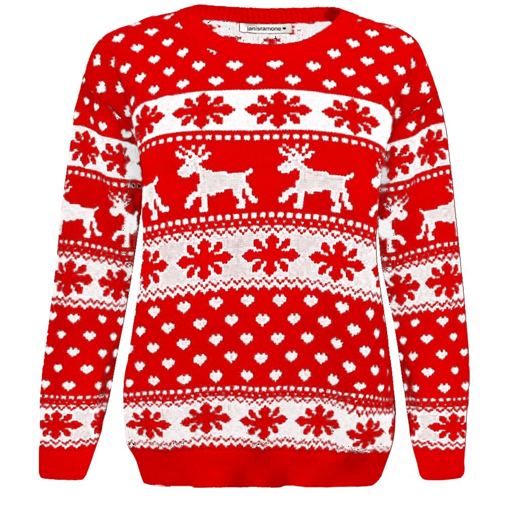 Jersey de reno copo de nieve para niños Navidad tejido niñas Navidad suéter para niños - Imagen 13 de 15