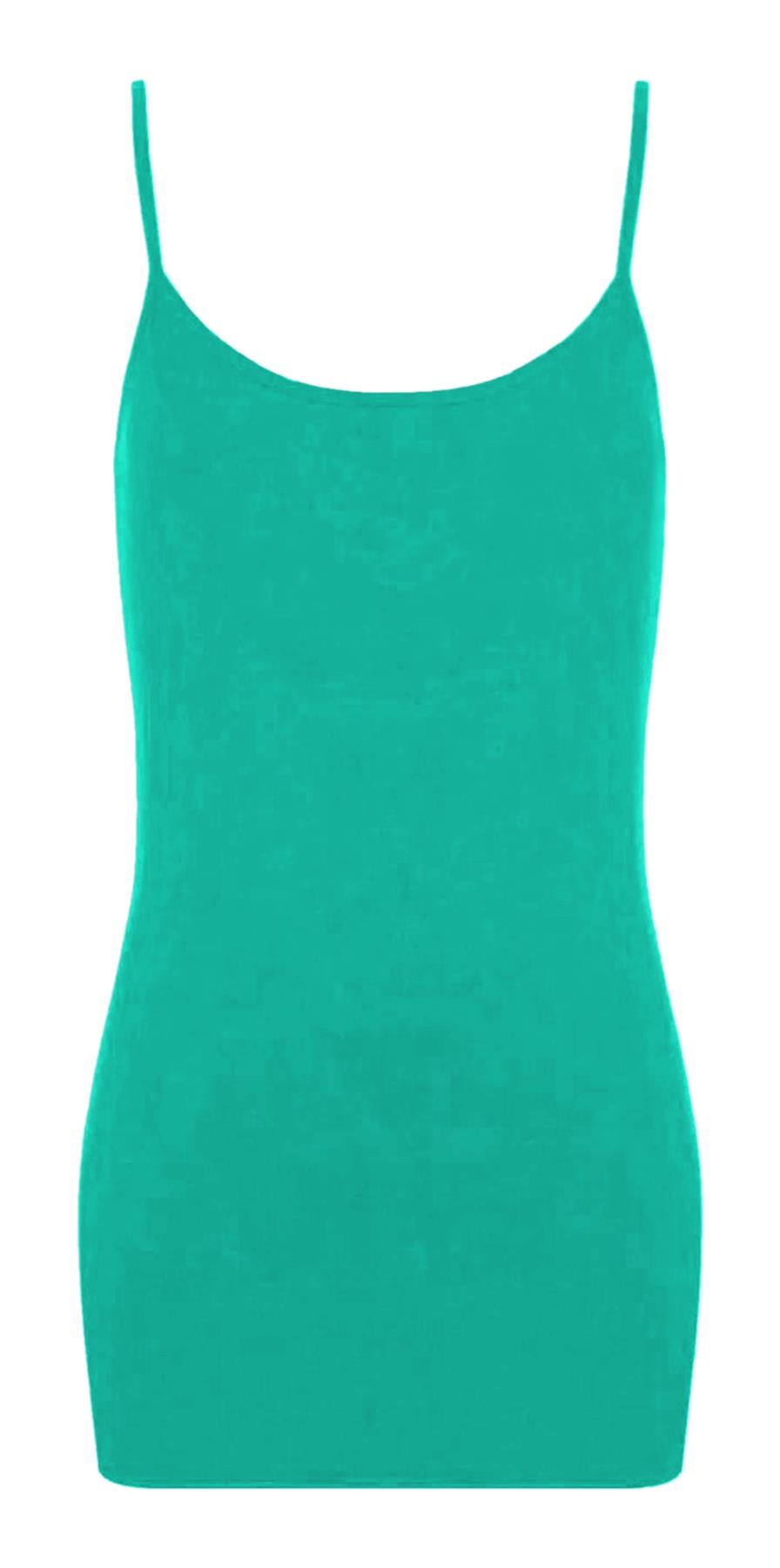 Womens Cami Bodycon Mini Dress Plain Strappy Vest Summer Tank Top Mini Dress - Picture 44 of 127