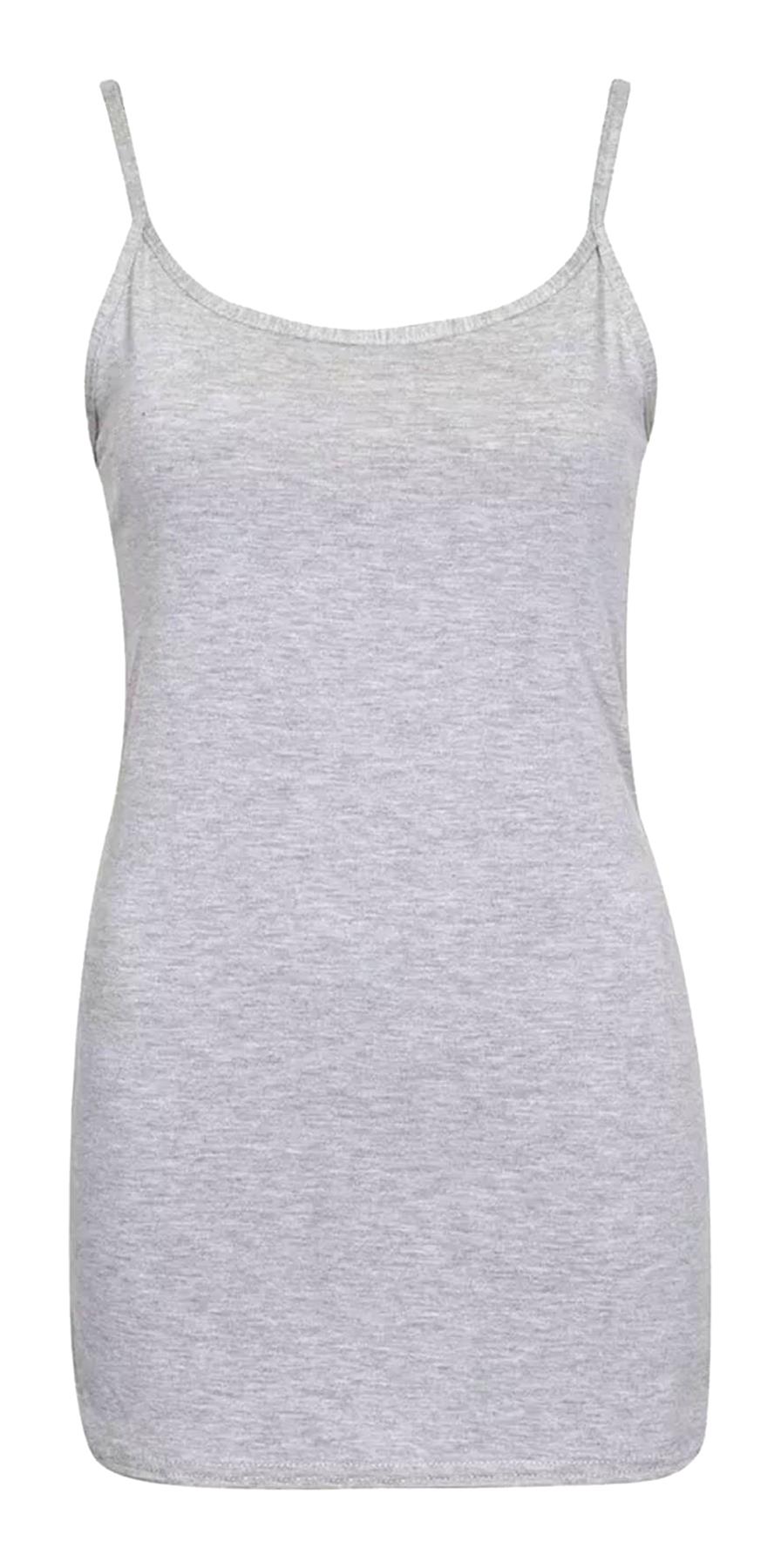 Womens Cami Bodycon Mini Dress Plain Strappy Vest Summer Tank Top Mini Dress - Picture 93 of 127