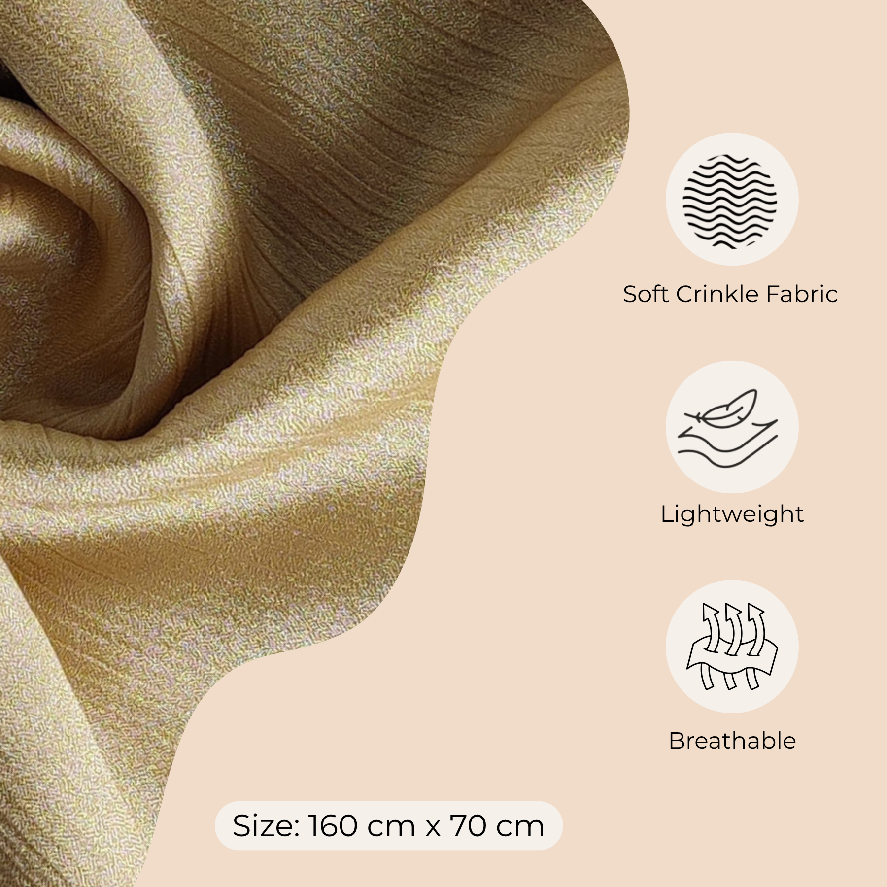 Womens Paper Silk Hijab Satin Silk Head Scarf Long Muslim Head Cover Wrap Shawl - Picture 47 of 99