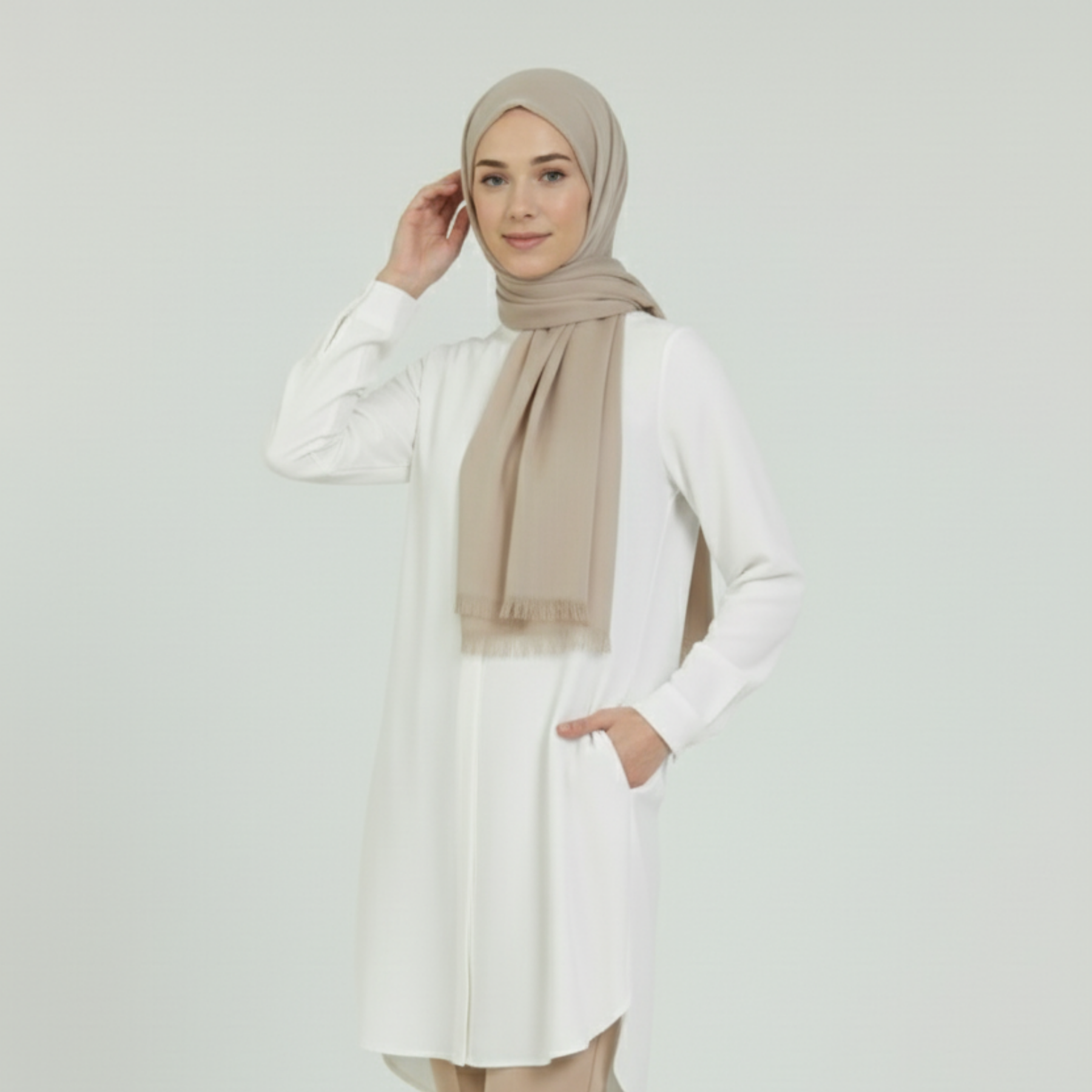 Baumwolle Modal Hijab Frauen Muslim Uni Schal Weich Halstuch Stola Islamisches Kopftuch - Bild 165 von 183