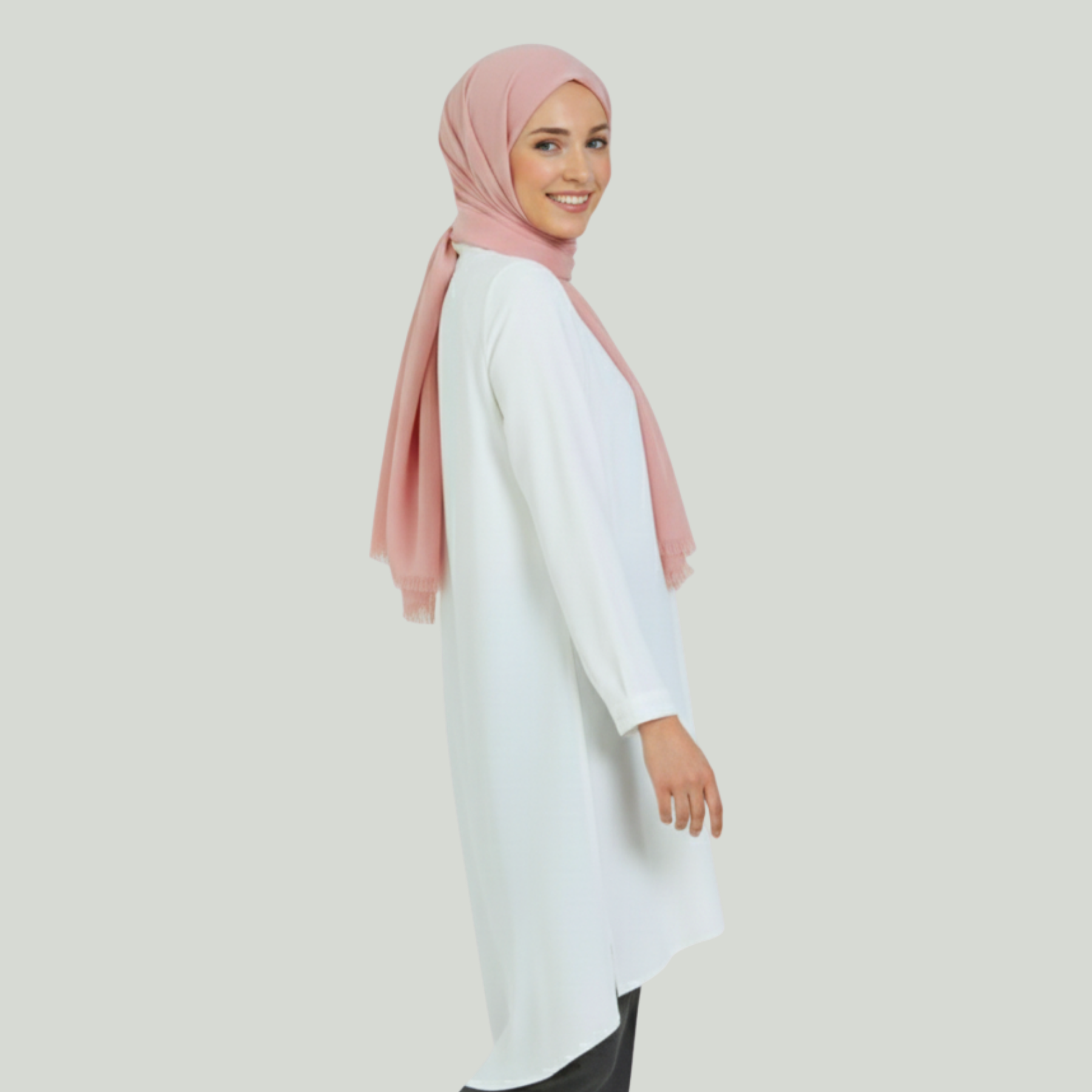 Baumwolle Modal Hijab Frauen Muslim Uni Schal Weich Halstuch Stola Islamisches Kopftuch - Bild 7 von 183