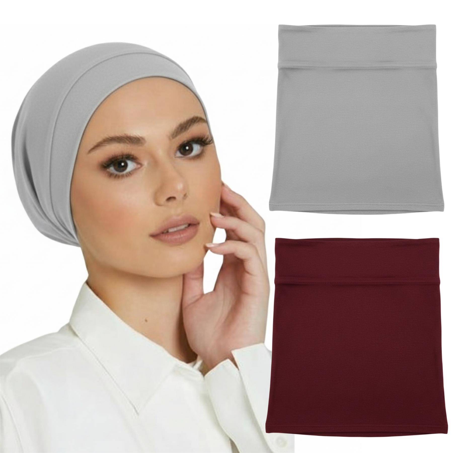 Premium Hijab Zubehör für muslimische Frauen Hijab Cap Pins Magnete Scrunchies - Bild 27 von 56