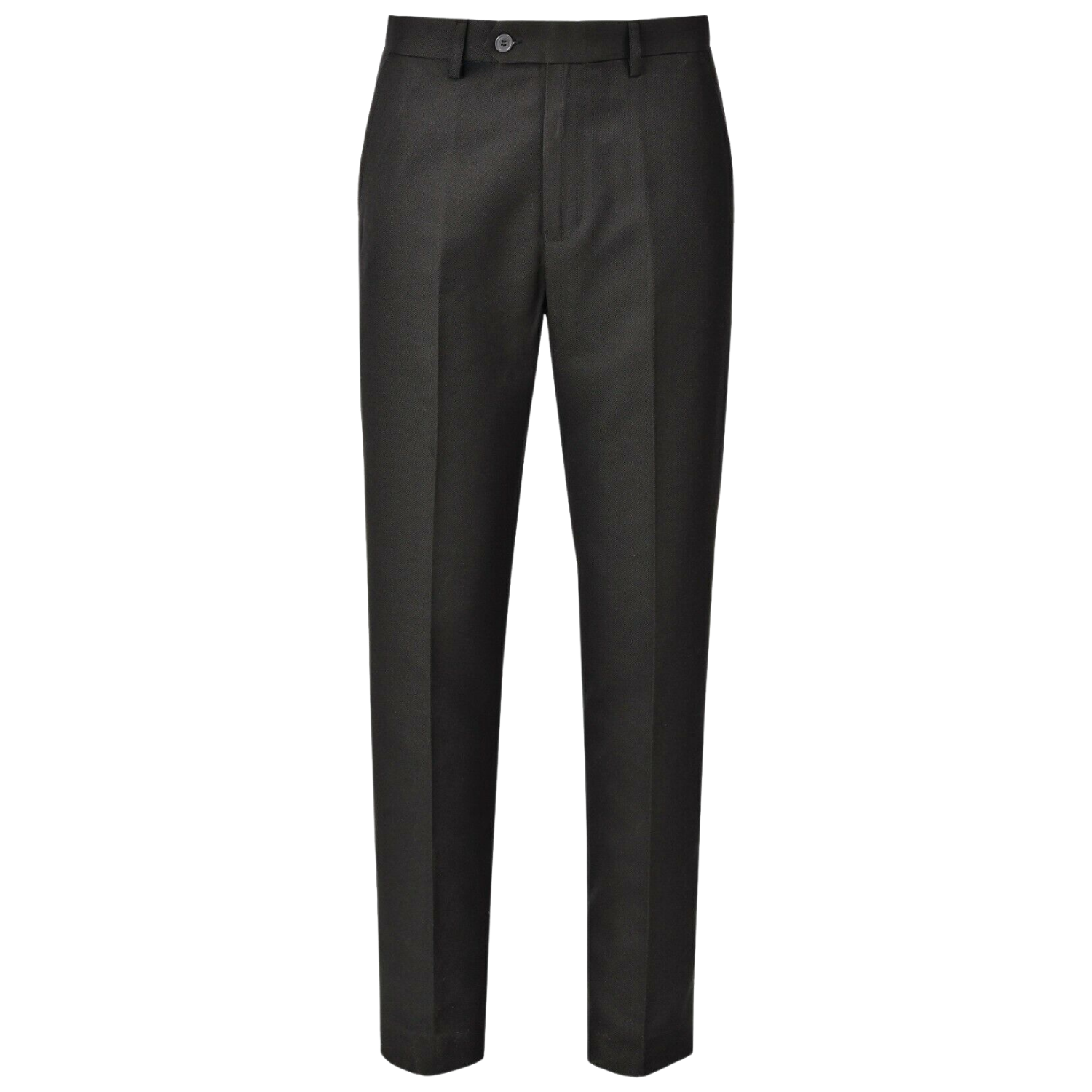 Uniforme escolar para niños Pantalones Ajustador de cintura frontal plano Pantalones ajustados Paquete de 3 - Imagen 3 de 17