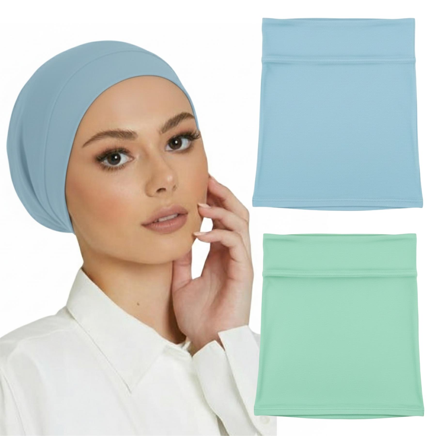Premium Hijab Zubehör für muslimische Frauen Hijab Cap Pins Magnete Scrunchies - Bild 36 von 56