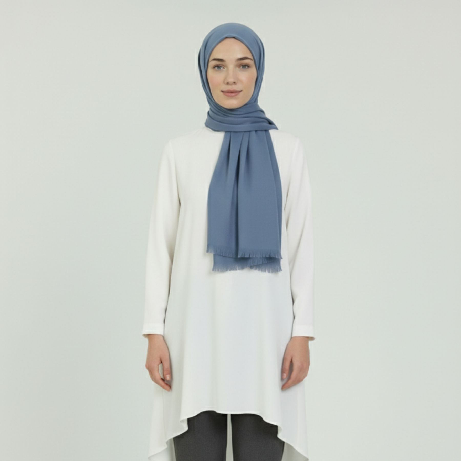 Baumwolle Modal Hijab Frauen Muslim Uni Schal Weich Halstuch Stola Islamisches Kopftuch - Bild 25 von 183