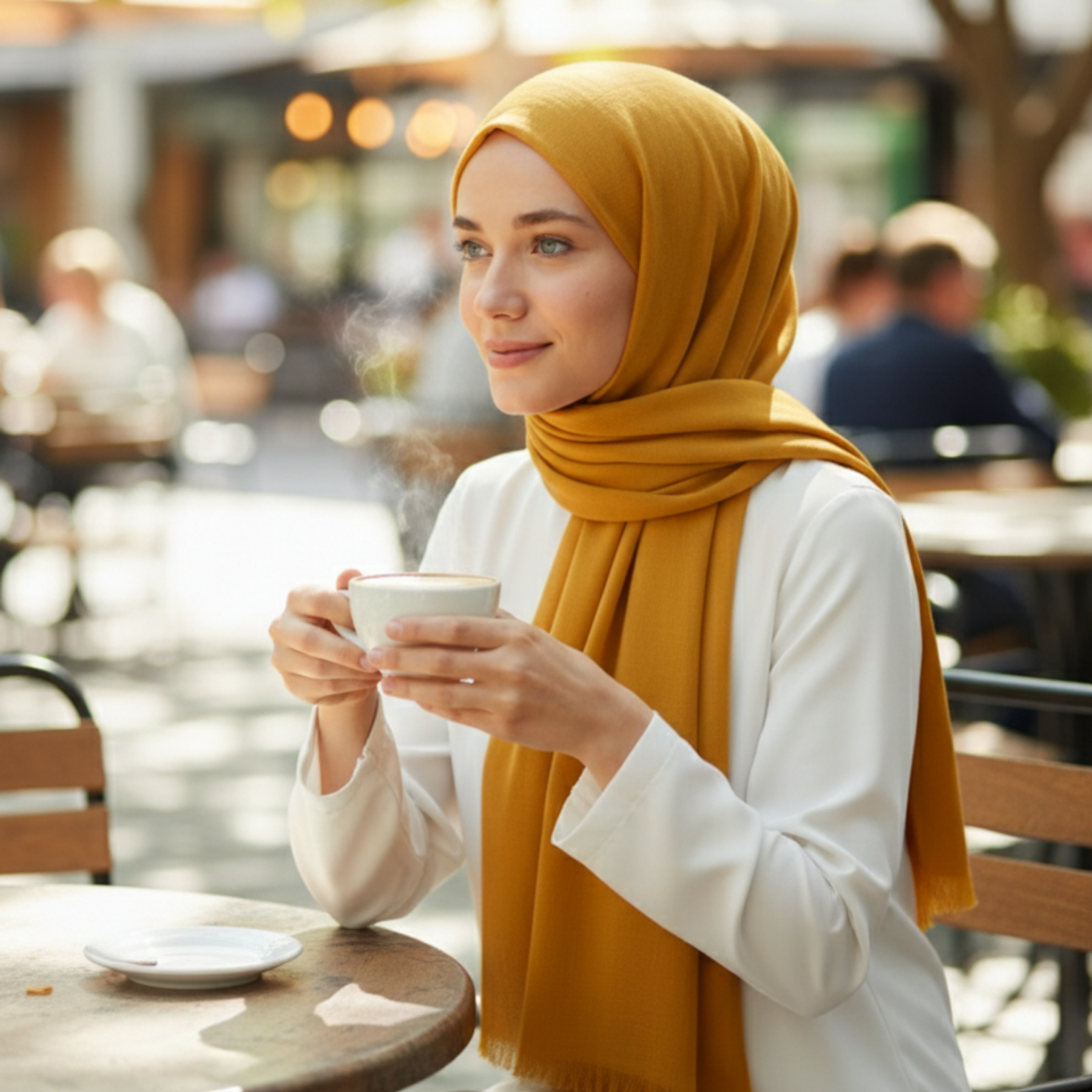 Baumwolle Modal Hijab Frauen Muslim Uni Schal Weich Halstuch Stola Islamisches Kopftuch - Bild 92 von 183