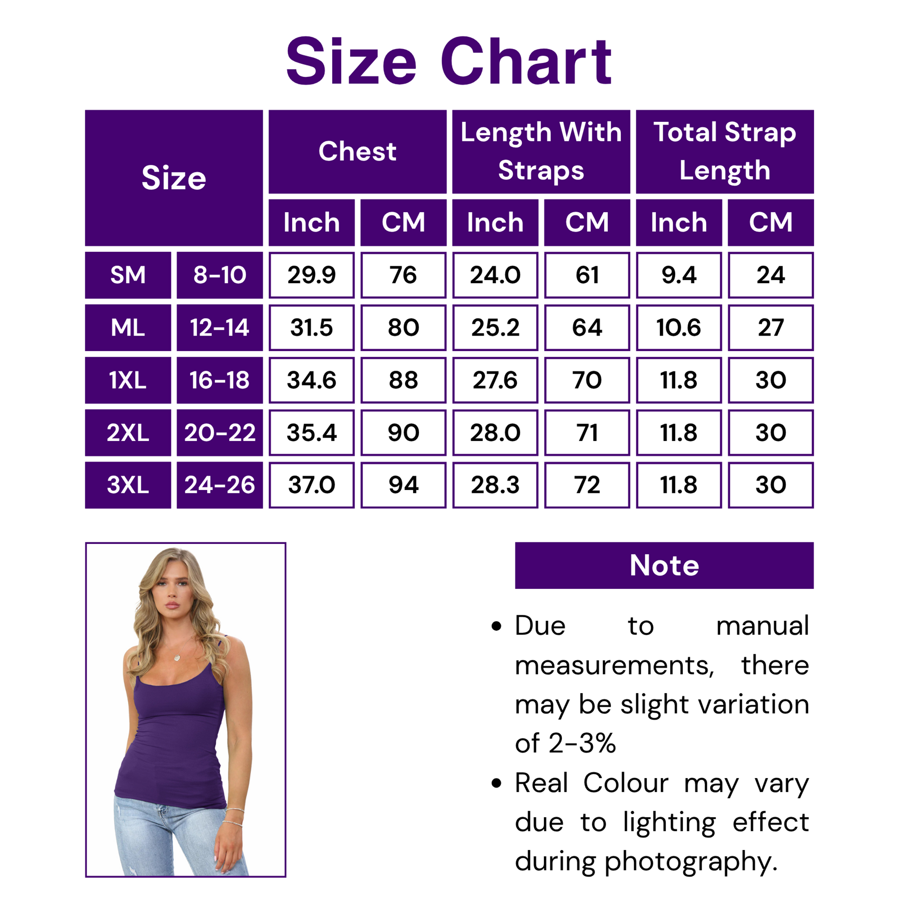 Womens Bodycon Cami Strappy Tank Top Plain Summer Activewear Vest Top, Pack of 3 - Picture 103 of 221