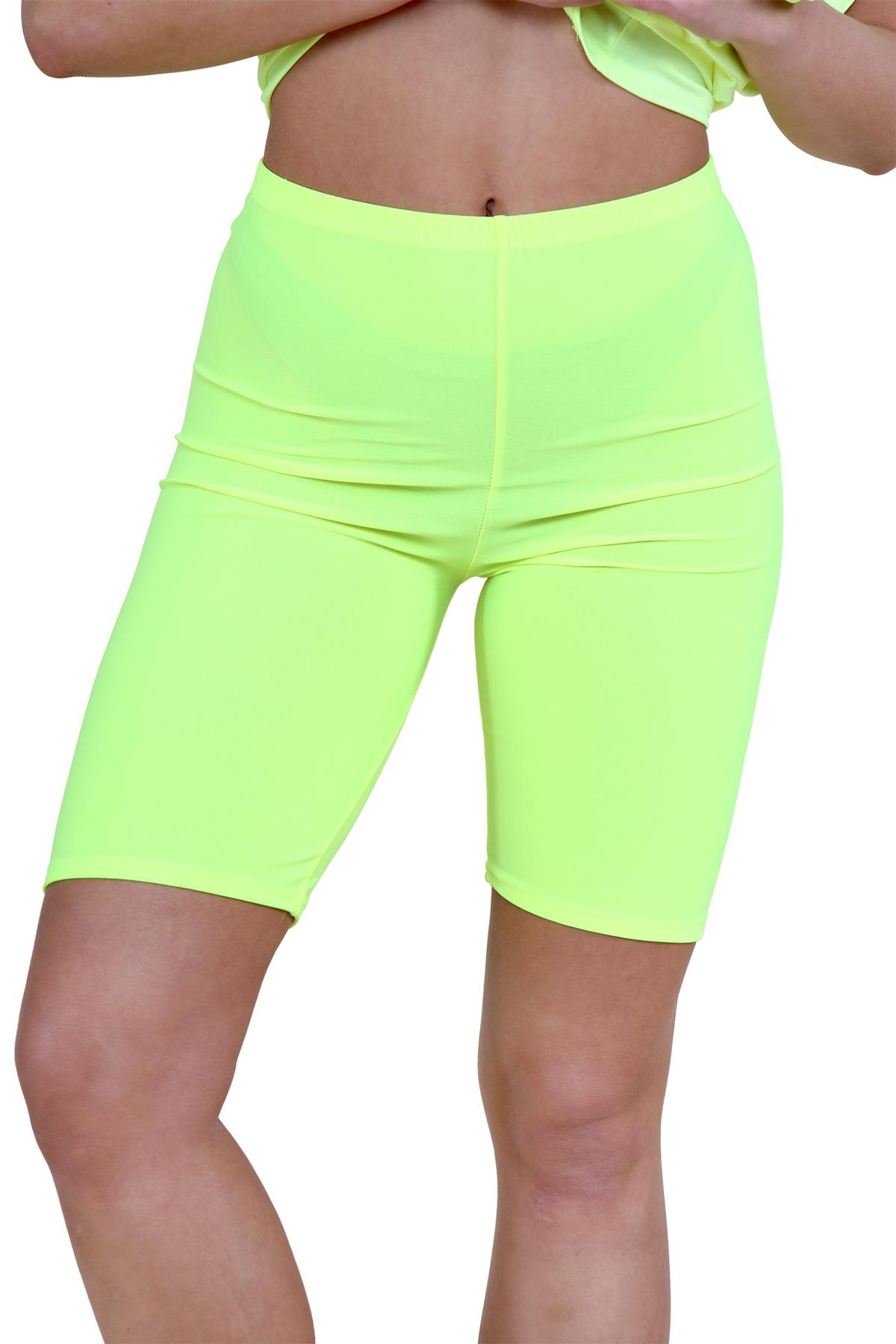 Pantalones Cortos de Ciclismo Lisos Para Mujer Baile Gimnasio Pantalones Cortos Elásticos Activos Paquete de 3 - Imagen 158 de 268