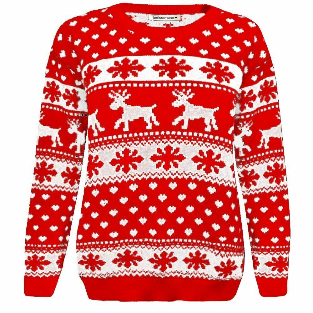 Suéter de Navidad para niños Niñas Niños Reno Niños Novedad Suéter de Navidad - Imagen 43 de 67