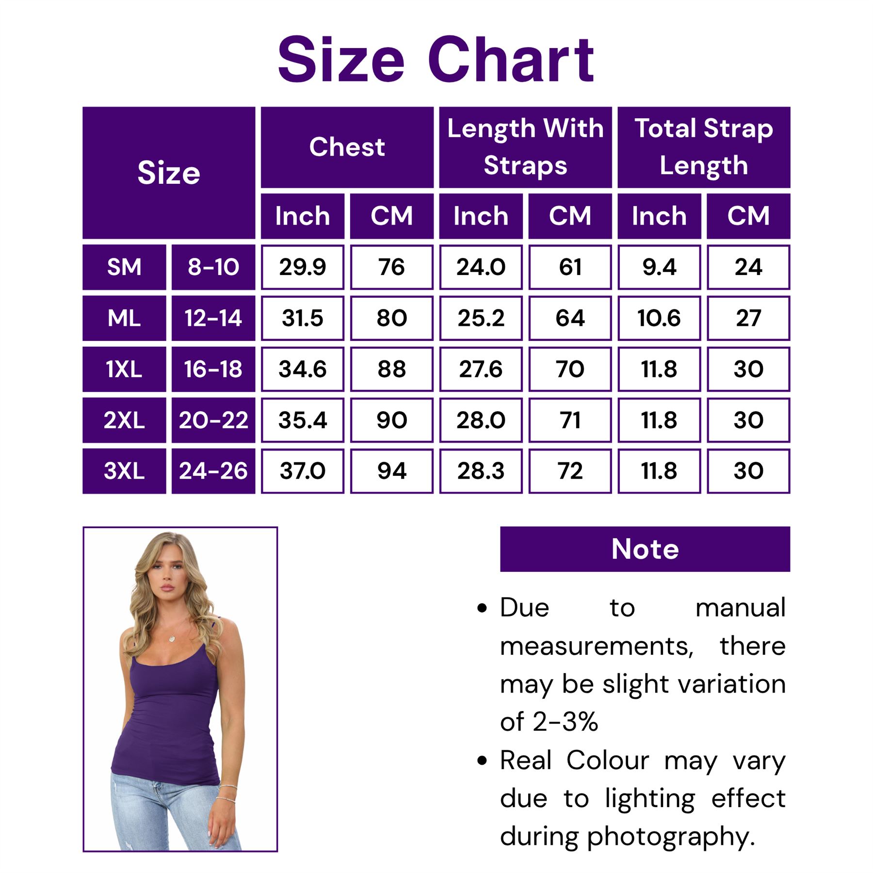 Womens Bodycon Cami Strappy Tank Top Plain Summer Activewear Vest Top, Pack of 3 - Picture 77 of 221