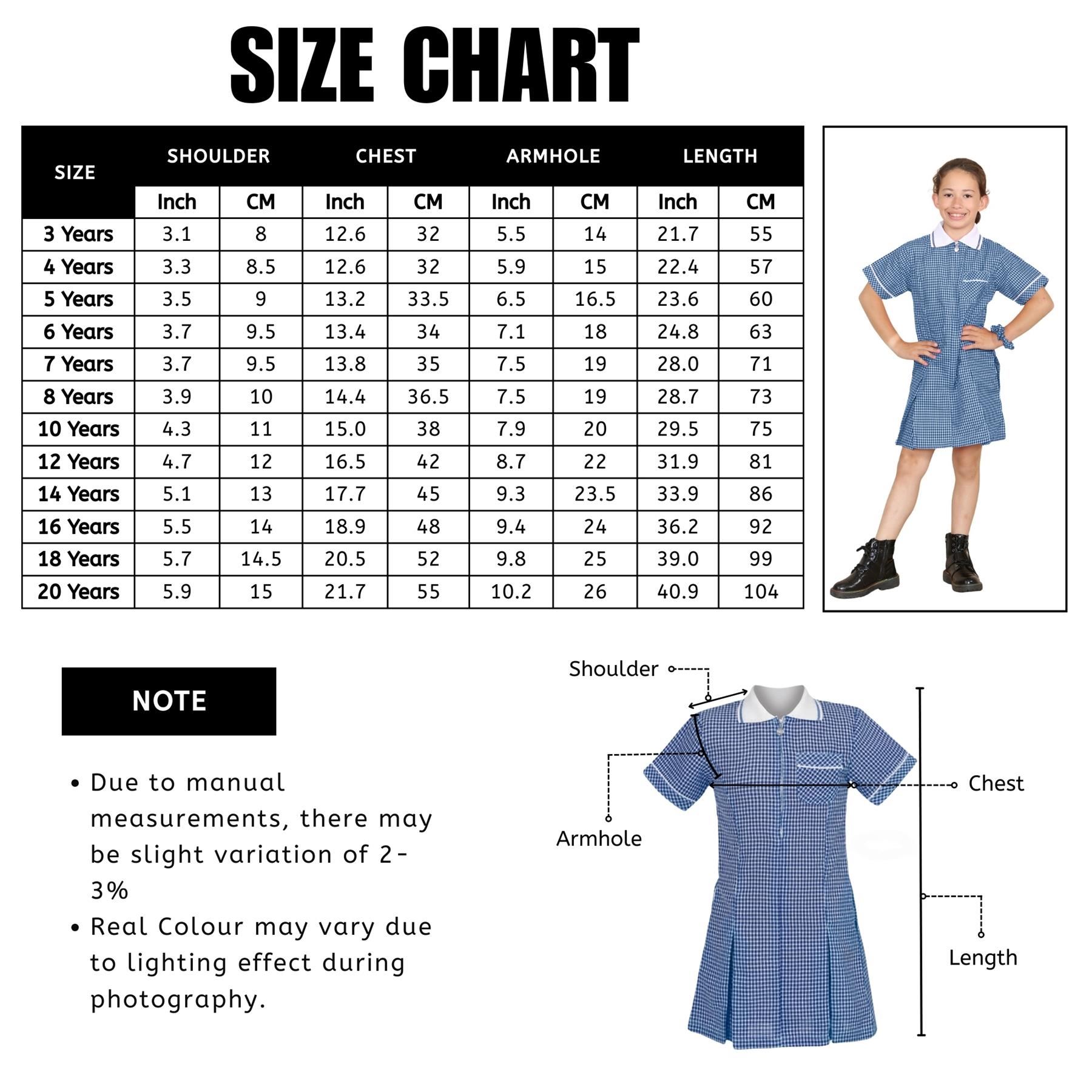 Mädchen Gingham Schule Kurzarm Plissee Kleid Schuluniform Sommer 2er Pack - Bild 48 von 49