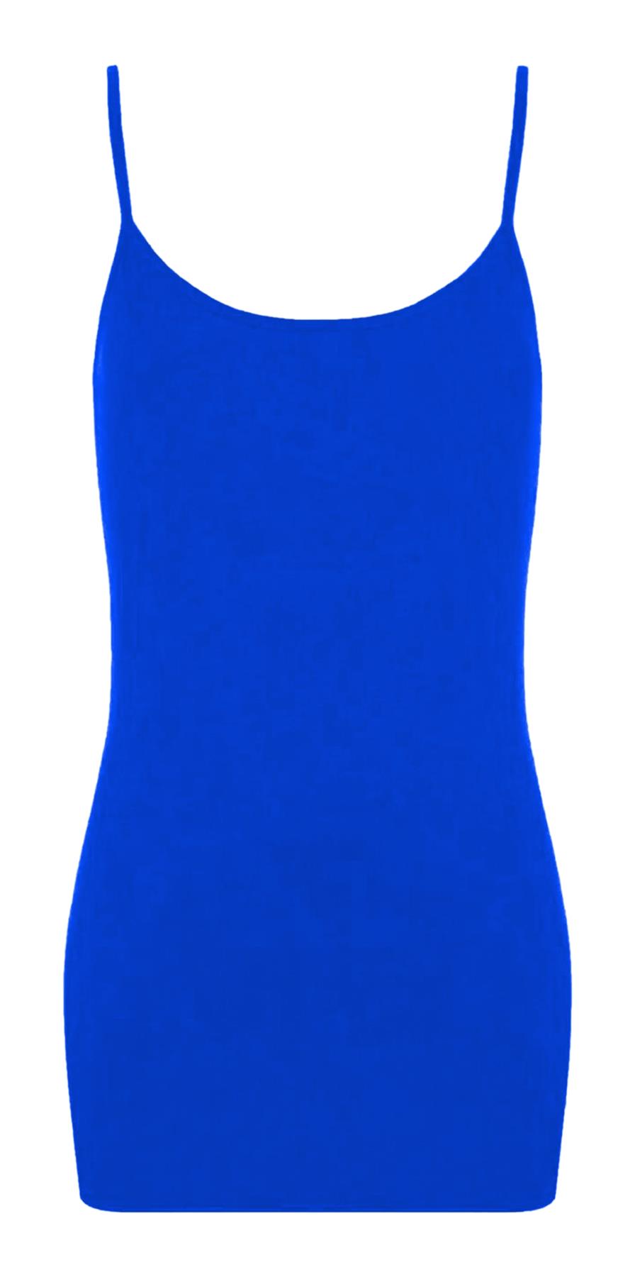 Womens Cami Bodycon Mini Dress Plain Strappy Vest Summer Tank Top Mini Dress - Picture 86 of 127