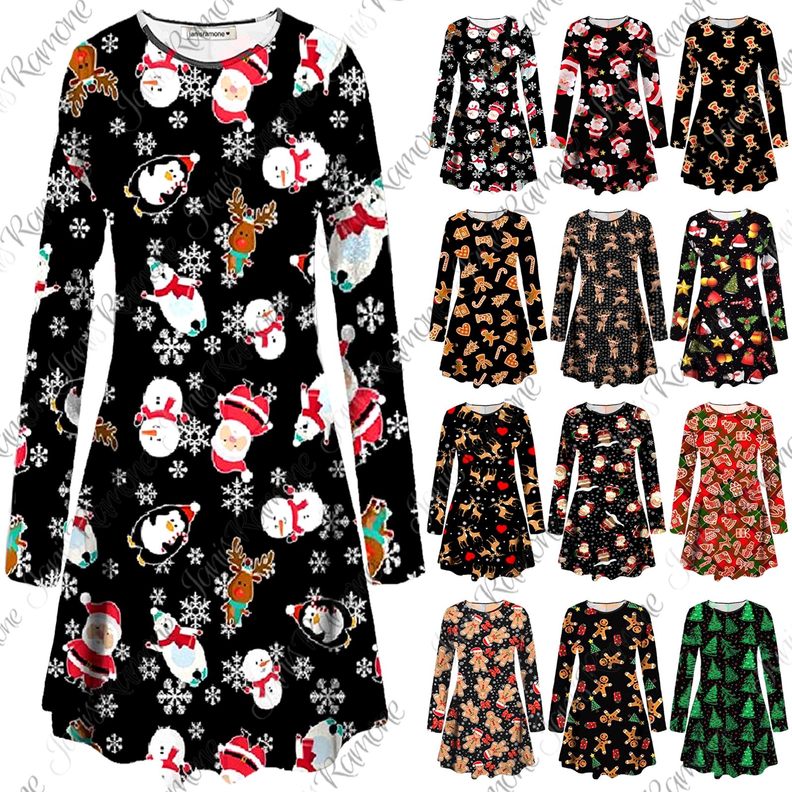 plus size christmas dress uk