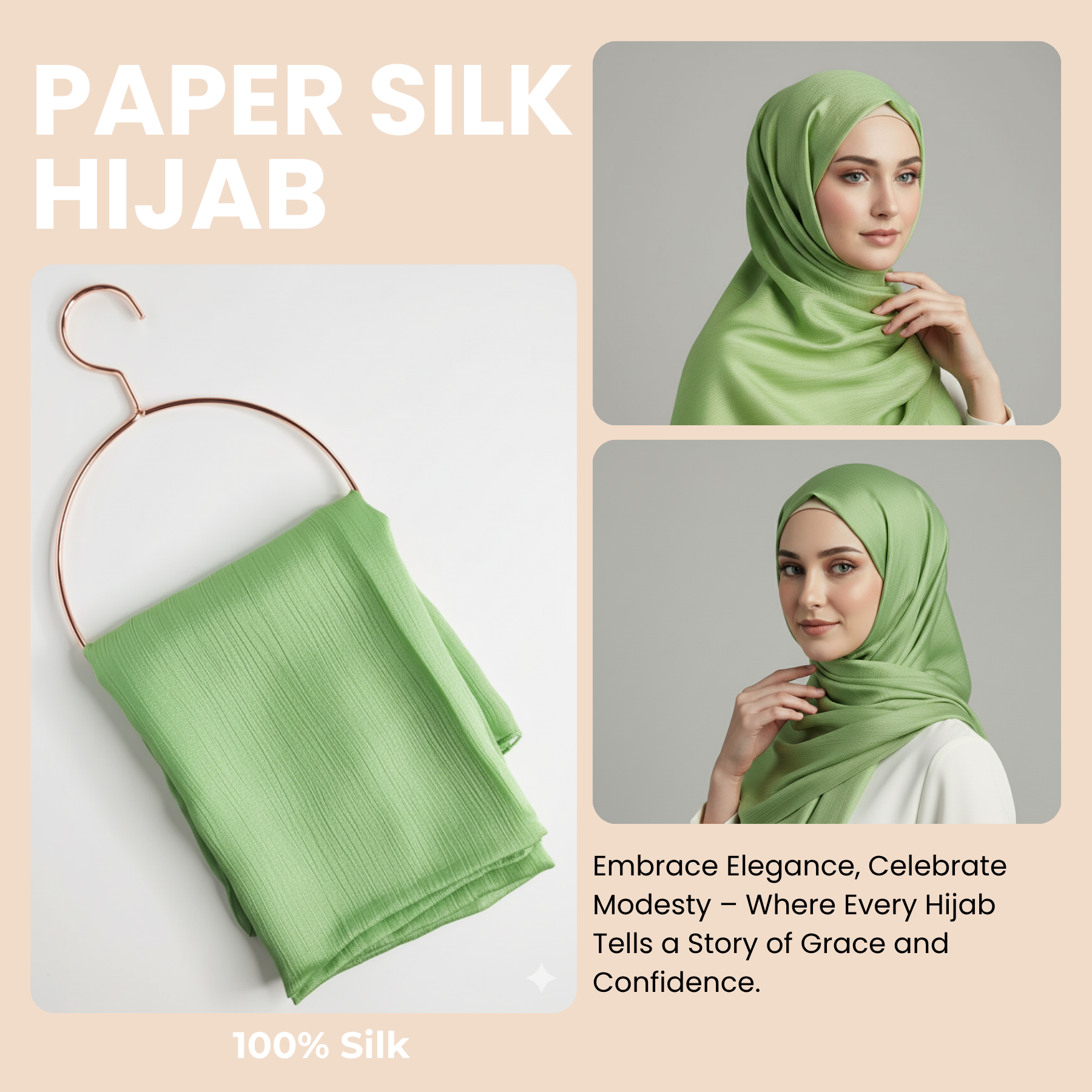 Womens Paper Silk Hijab Satin Silk Head Scarf Long Muslim Head Cover Wrap Shawl - Picture 60 of 99