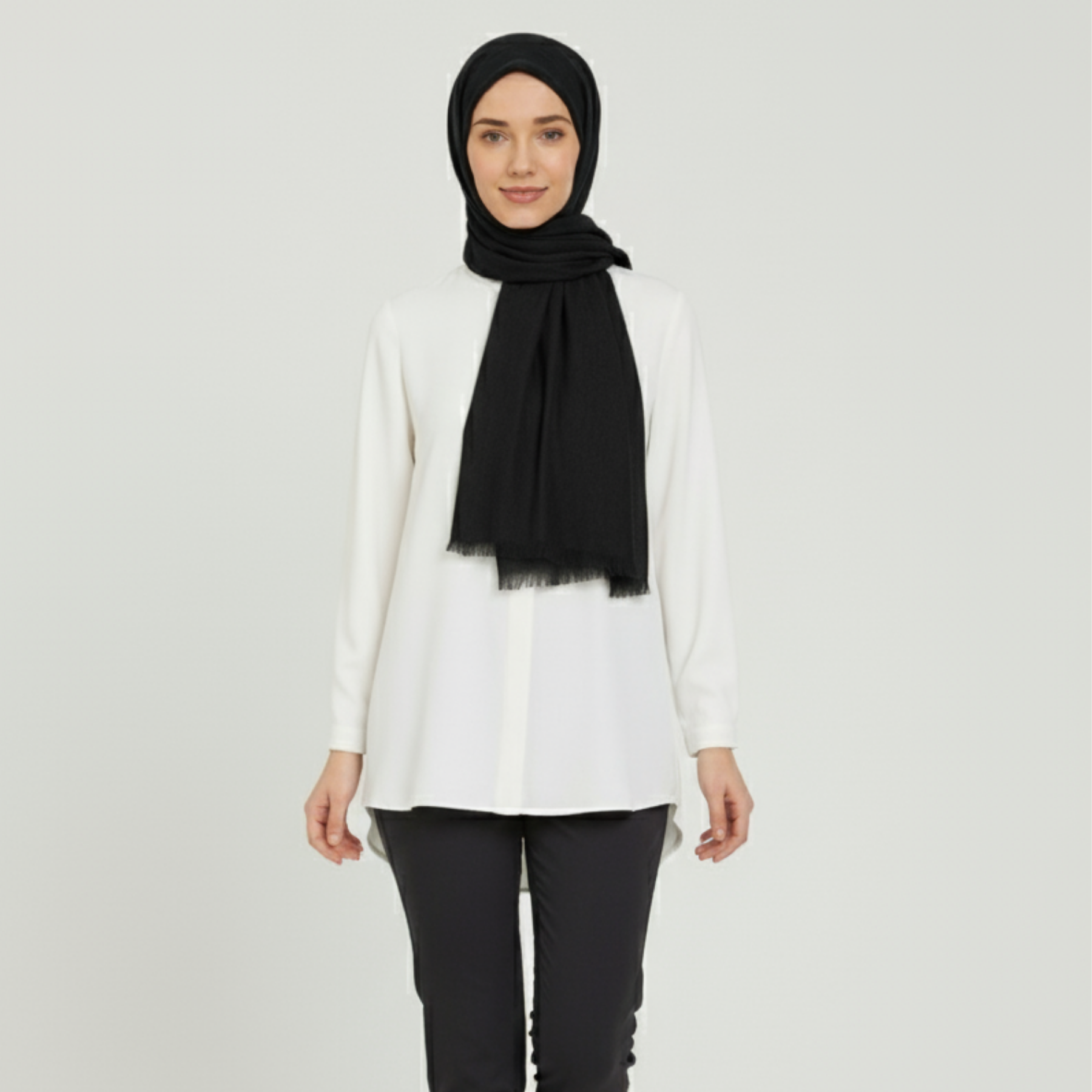 Baumwolle Modal Hijab Frauen Muslim Uni Schal Weich Halstuch Stola Islamisches Kopftuch - Bild 20 von 183