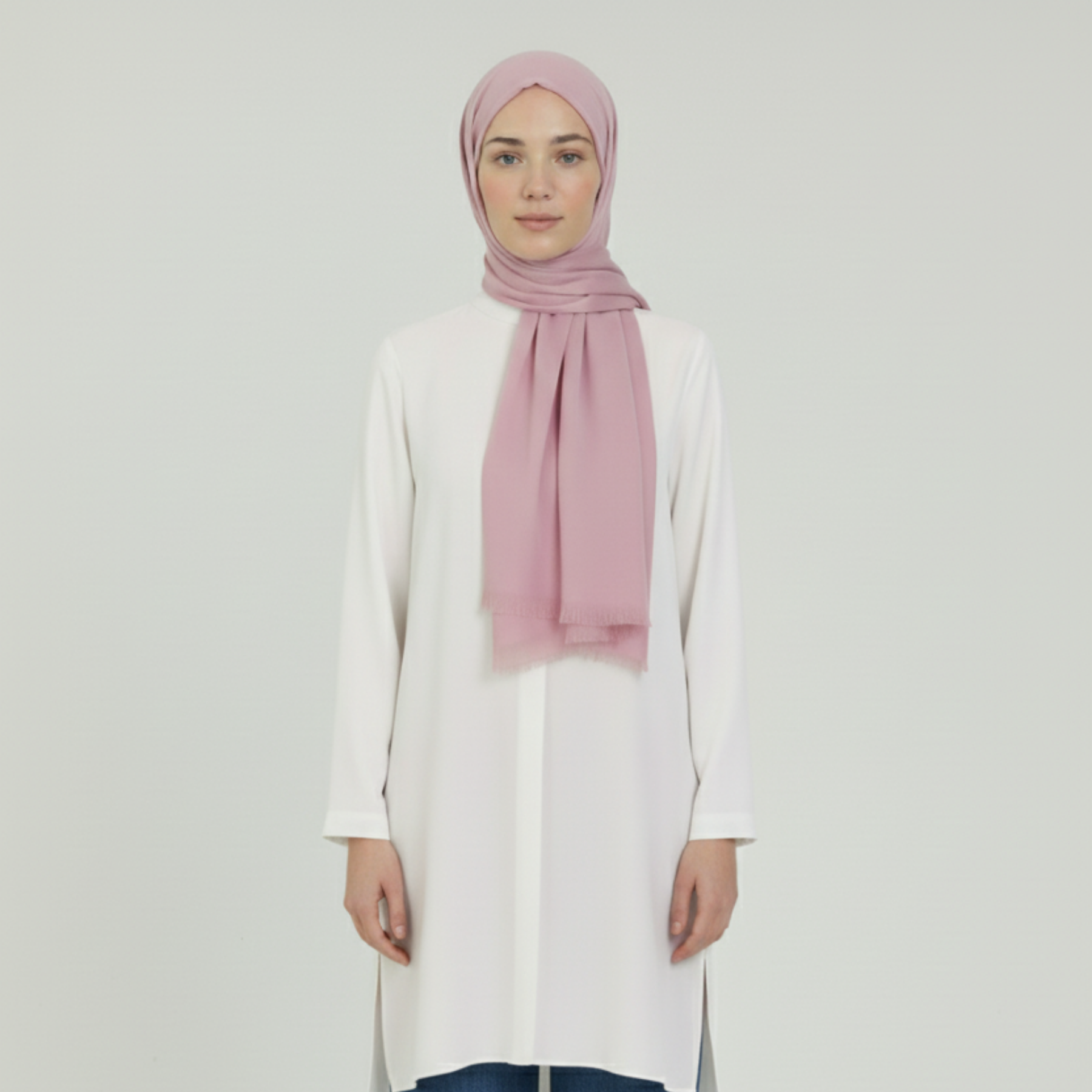 Baumwolle Modal Hijab Frauen Muslim Uni Schal Weich Halstuch Stola Islamisches Kopftuch - Bild 144 von 183