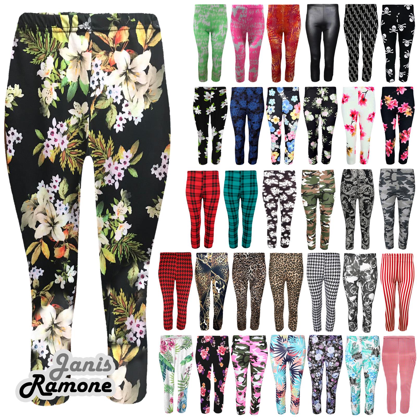 LADIES VERTICAL STRIPE PRINT ELASTICATED WAIST WOMENS PATTERNED LONG LEGGINGS