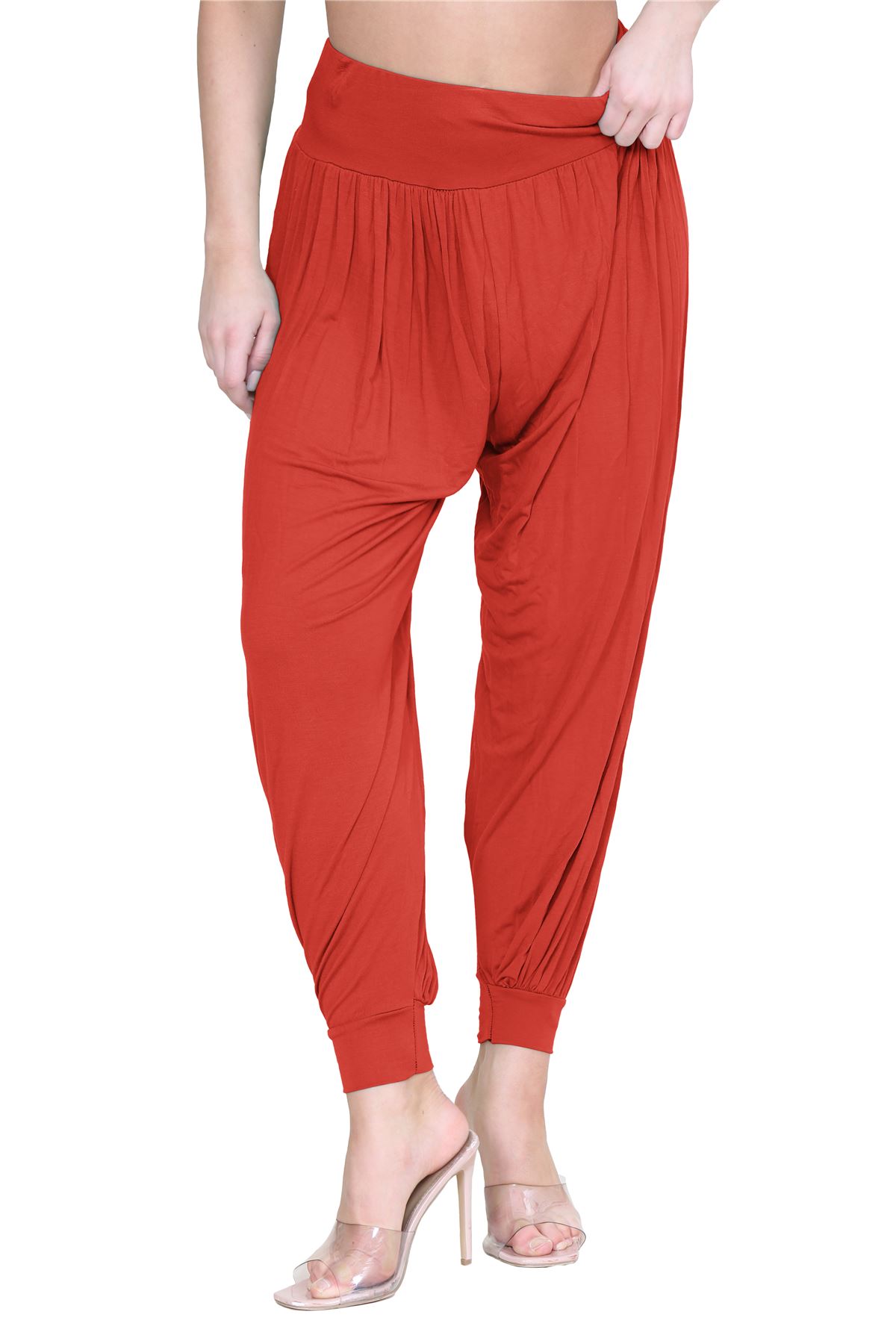 Womens Alibaba Harem Leggings Cuffed Bottoms Plain Hareem Trousers Baggy Pants - Picture 98 of 130