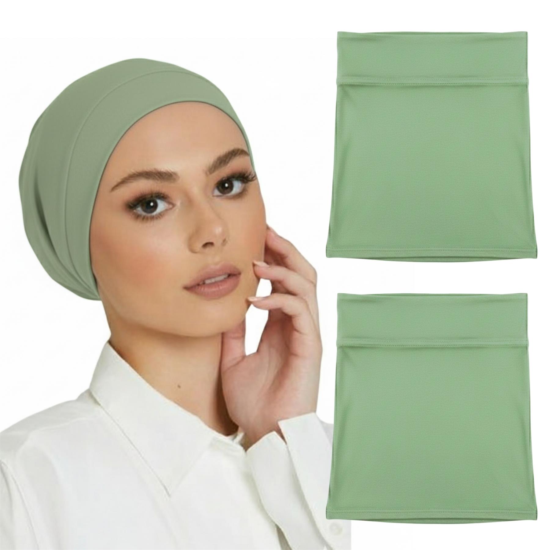 Premium Hijab Zubehör für muslimische Frauen Hijab Cap Pins Magnete Scrunchies - Bild 49 von 56