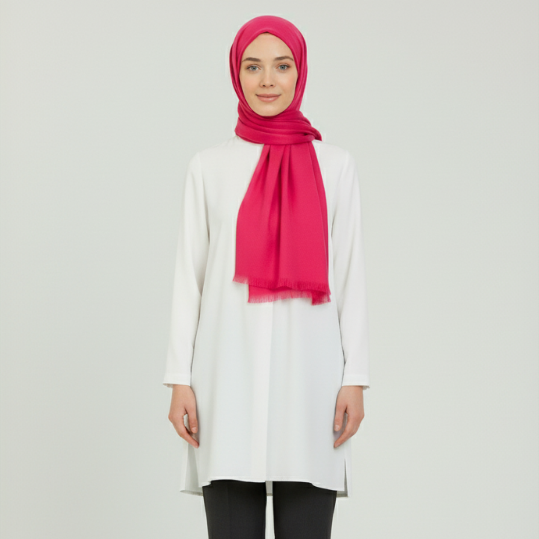 Baumwolle Modal Hijab Frauen Muslim Uni Schal Weich Halstuch Stola Islamisches Kopftuch - Bild 54 von 183