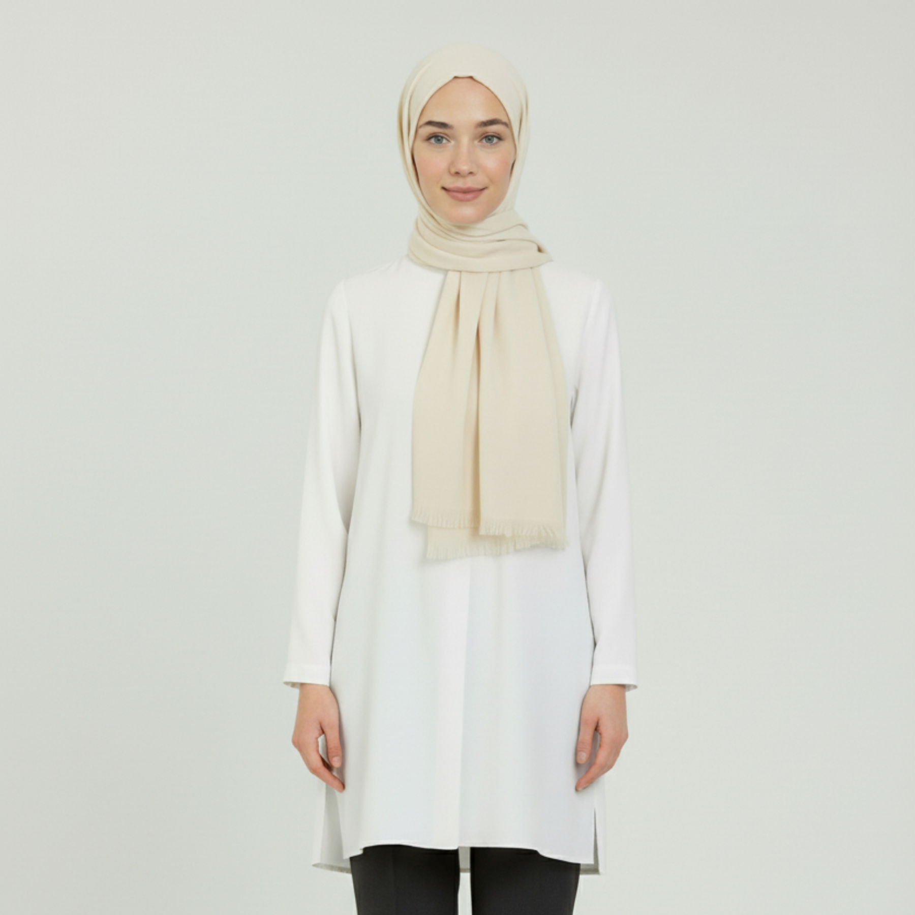 Baumwolle Modal Hijab Frauen Muslim Uni Schal Weich Halstuch Stola Islamisches Kopftuch - Bild 67 von 183