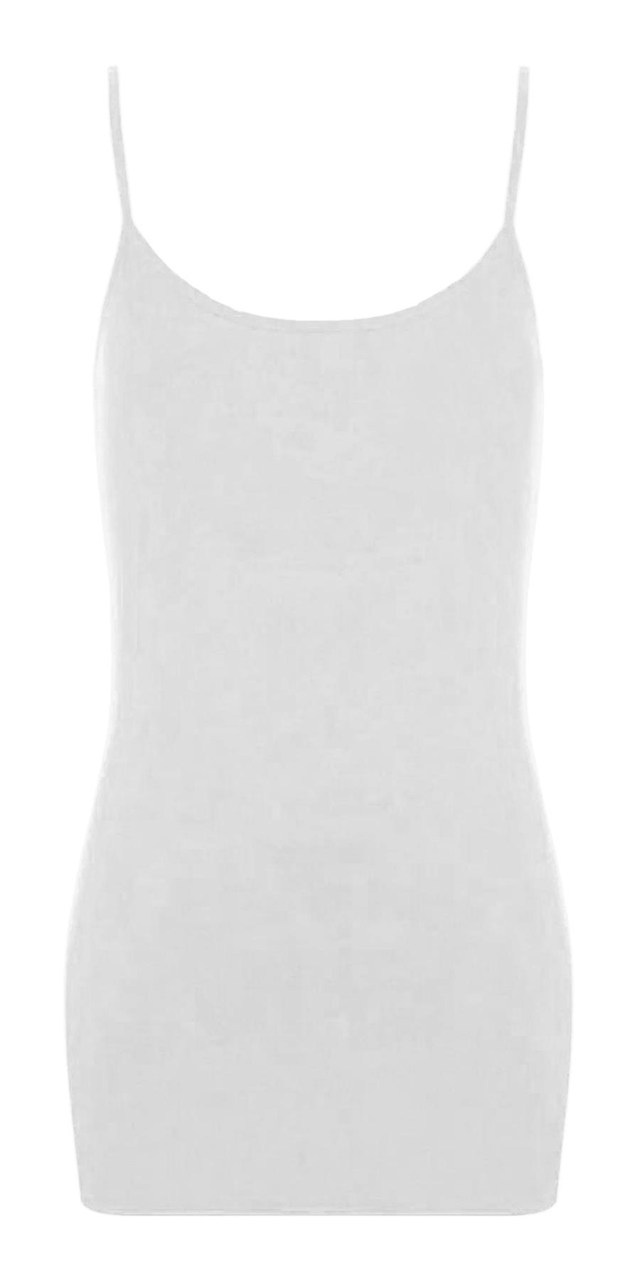 Womens Cami Bodycon Mini Dress Plain Strappy Vest Summer Tank Top Mini Dress - Picture 114 of 127