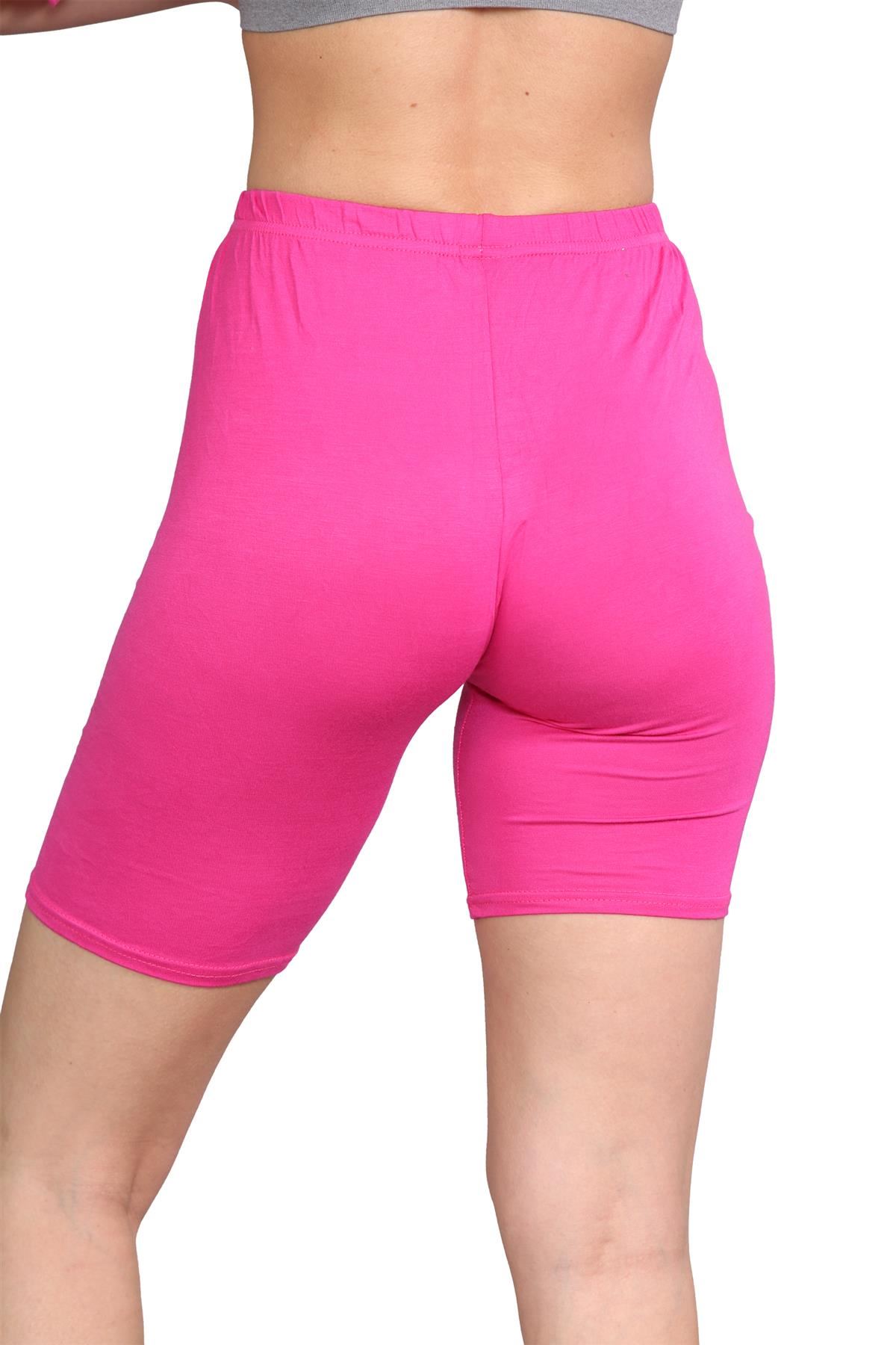 Pantalones Cortos de Ciclismo Lisos Para Mujer Baile Gimnasio Pantalones Cortos Elásticos Activos Paquete de 3 - Imagen 44 de 268