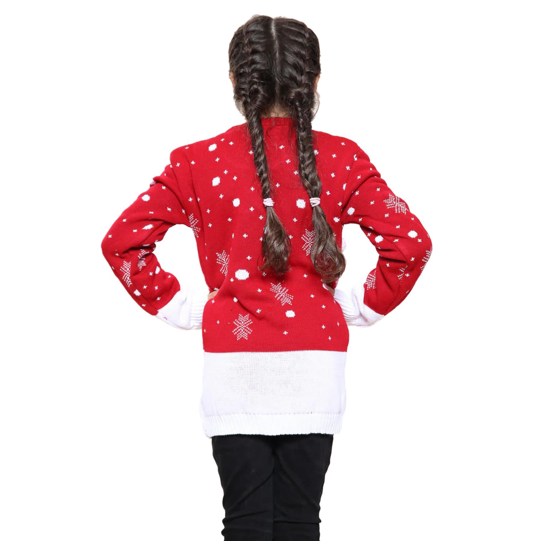 Suéter de Navidad para niños Niñas Niños Reno Niños Novedad Suéter de Navidad - Imagen 65 de 67