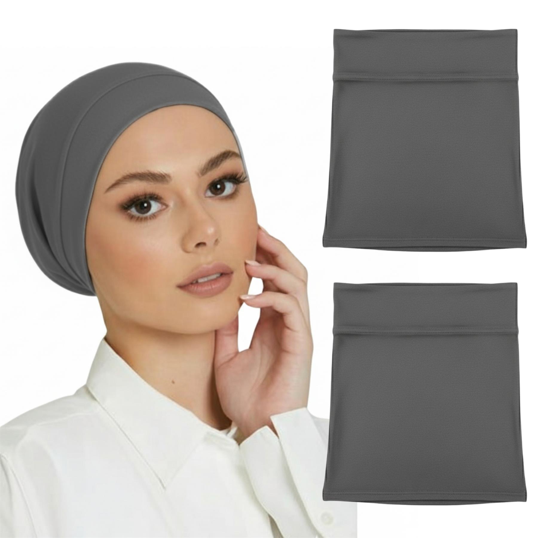 Premium Hijab Zubehör für muslimische Frauen Hijab Cap Pins Magnete Scrunchies - Bild 14 von 56