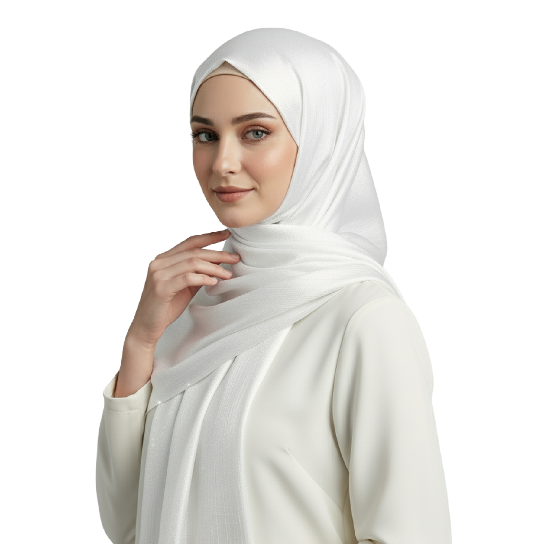 Womens Paper Silk Hijab Satin Silk Head Scarf Long Muslim Head Cover Wrap Shawl - Picture 86 of 99
