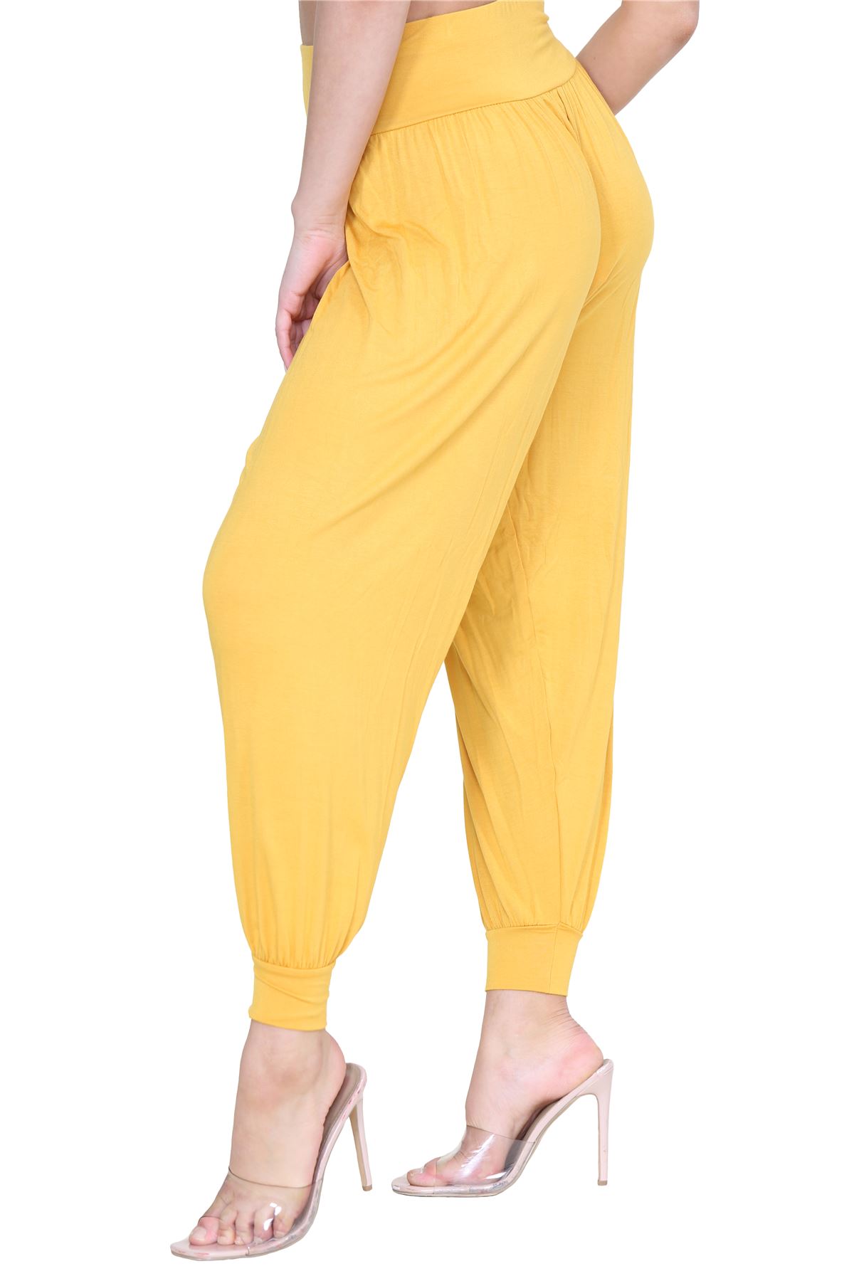 Womens Alibaba Harem Leggings Cuffed Bottoms Plain Hareem Trousers Baggy Pants - Picture 69 of 130