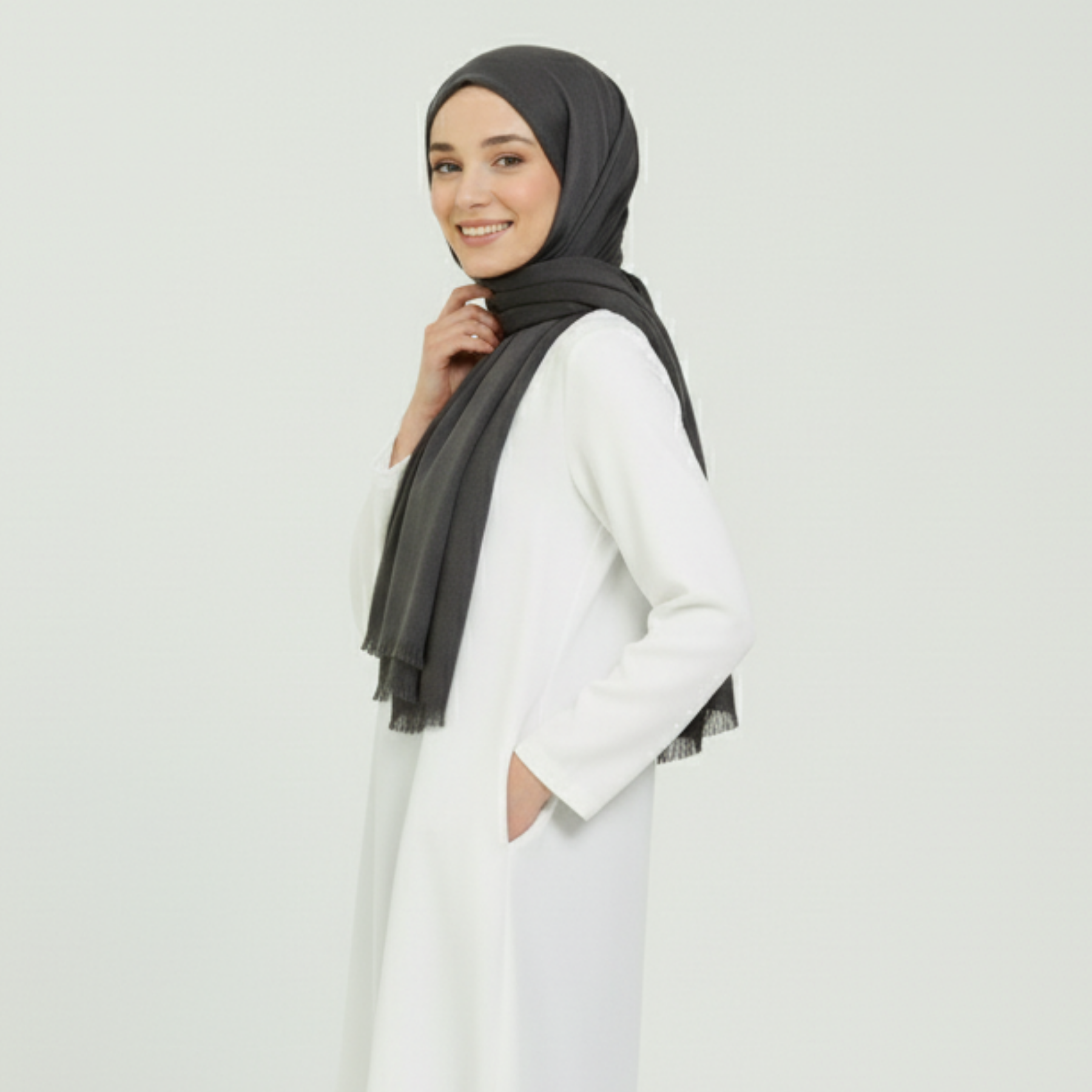 Baumwolle Modal Hijab Frauen Muslim Uni Schal Weich Halstuch Stola Islamisches Kopftuch - Bild 61 von 183