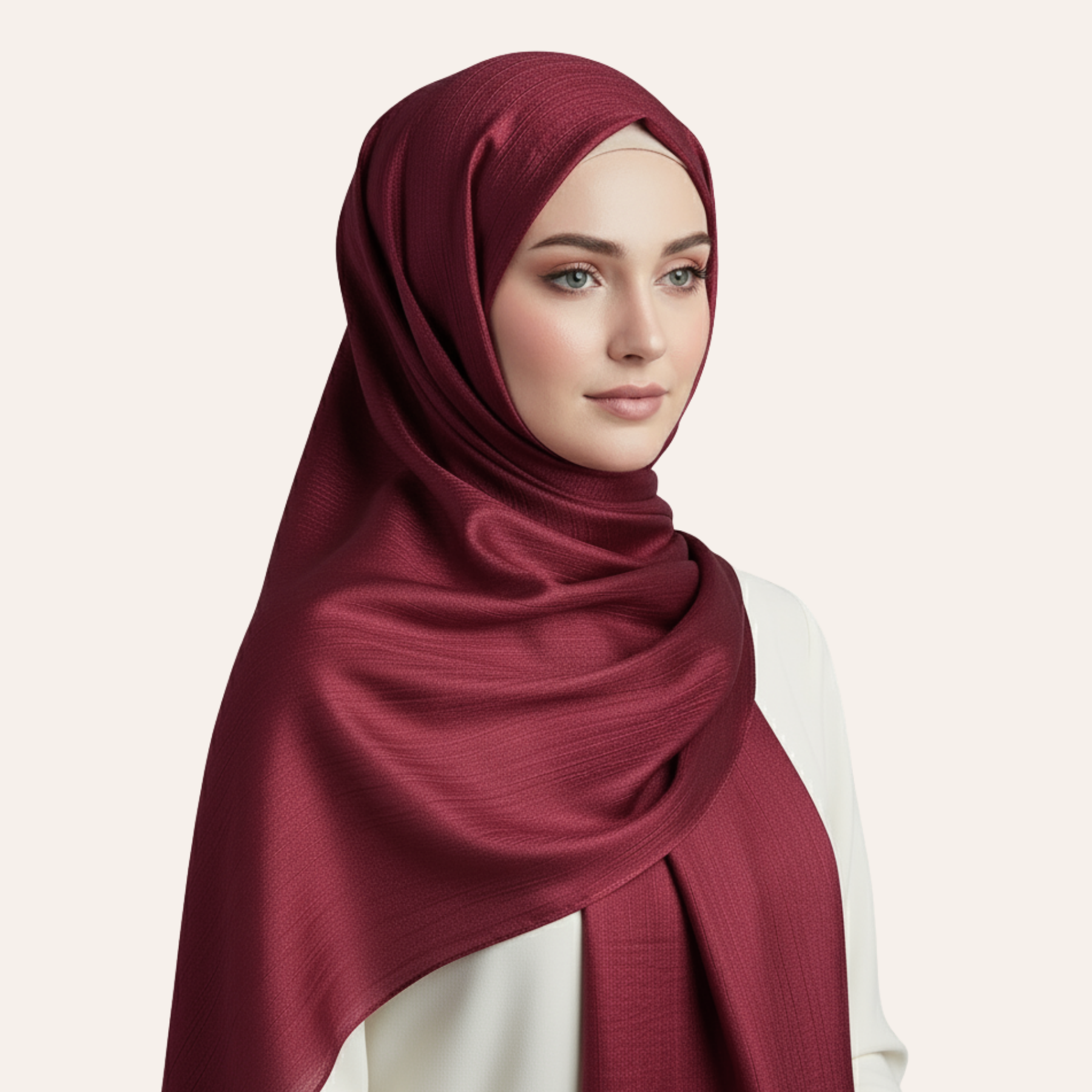 Womens Paper Silk Hijab Satin Silk Head Scarf Long Muslim Head Cover Wrap Shawl - Picture 97 of 99