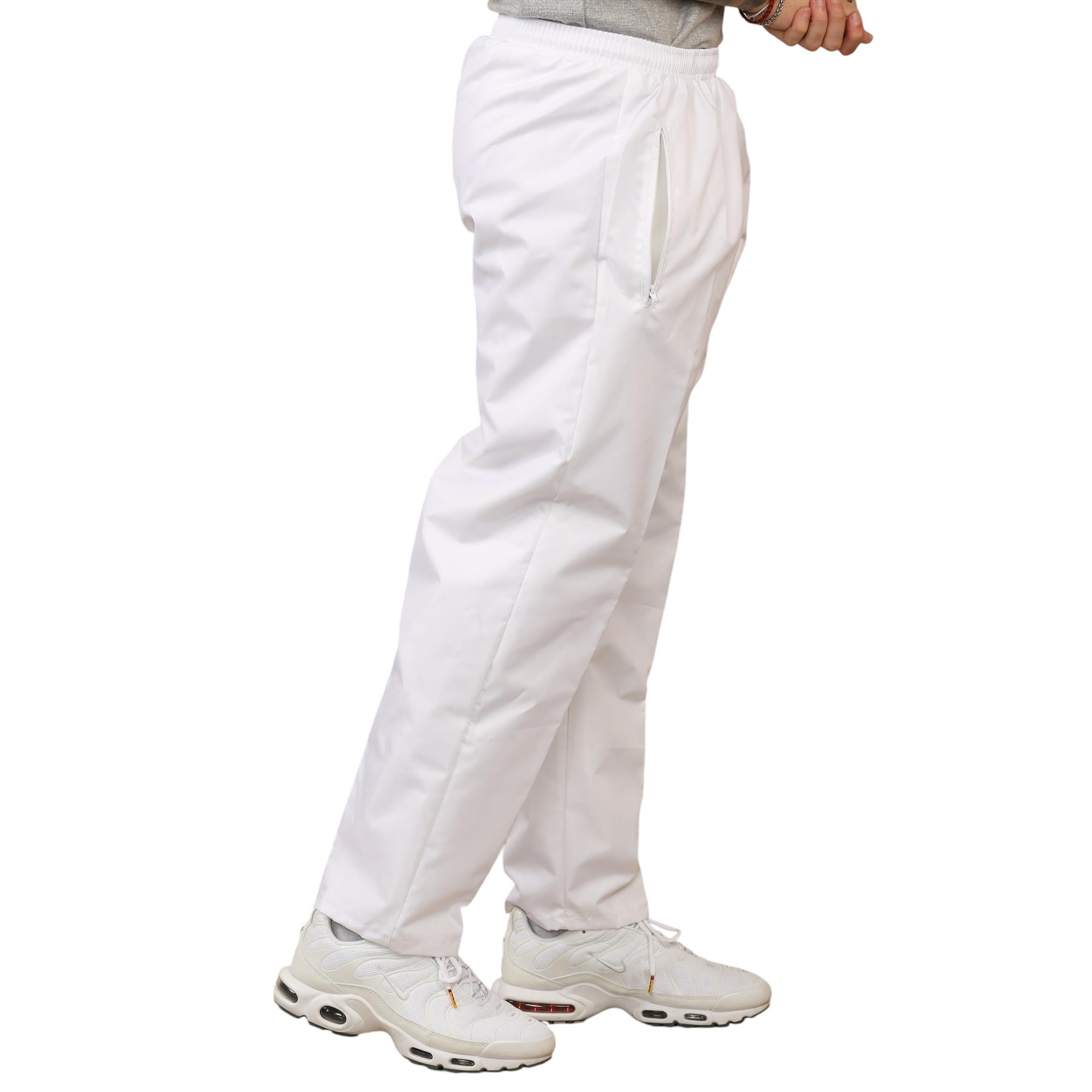Pantalón de Bowling Unisex Chaqueta Blanco Césped Cuencos Forrado de Vellón Impermeable A Prueba de Viento - Imagen 11 de 22