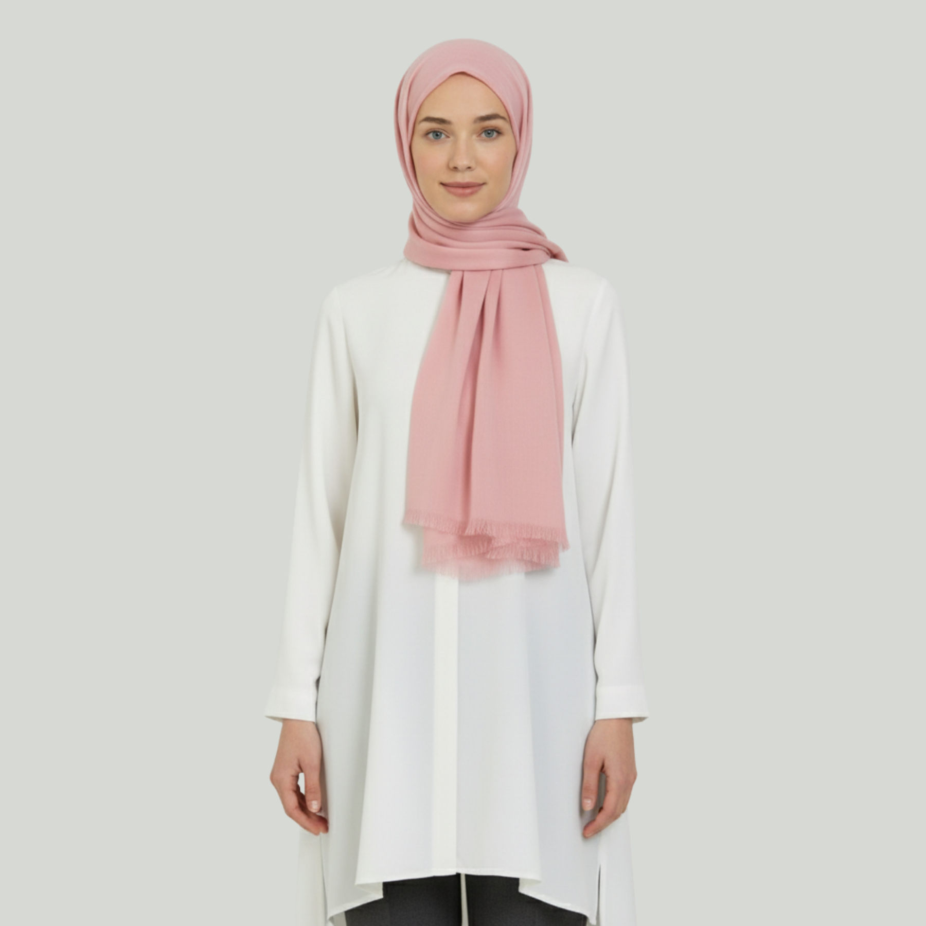 Baumwolle Modal Hijab Frauen Muslim Uni Schal Weich Halstuch Stola Islamisches Kopftuch - Bild 6 von 183