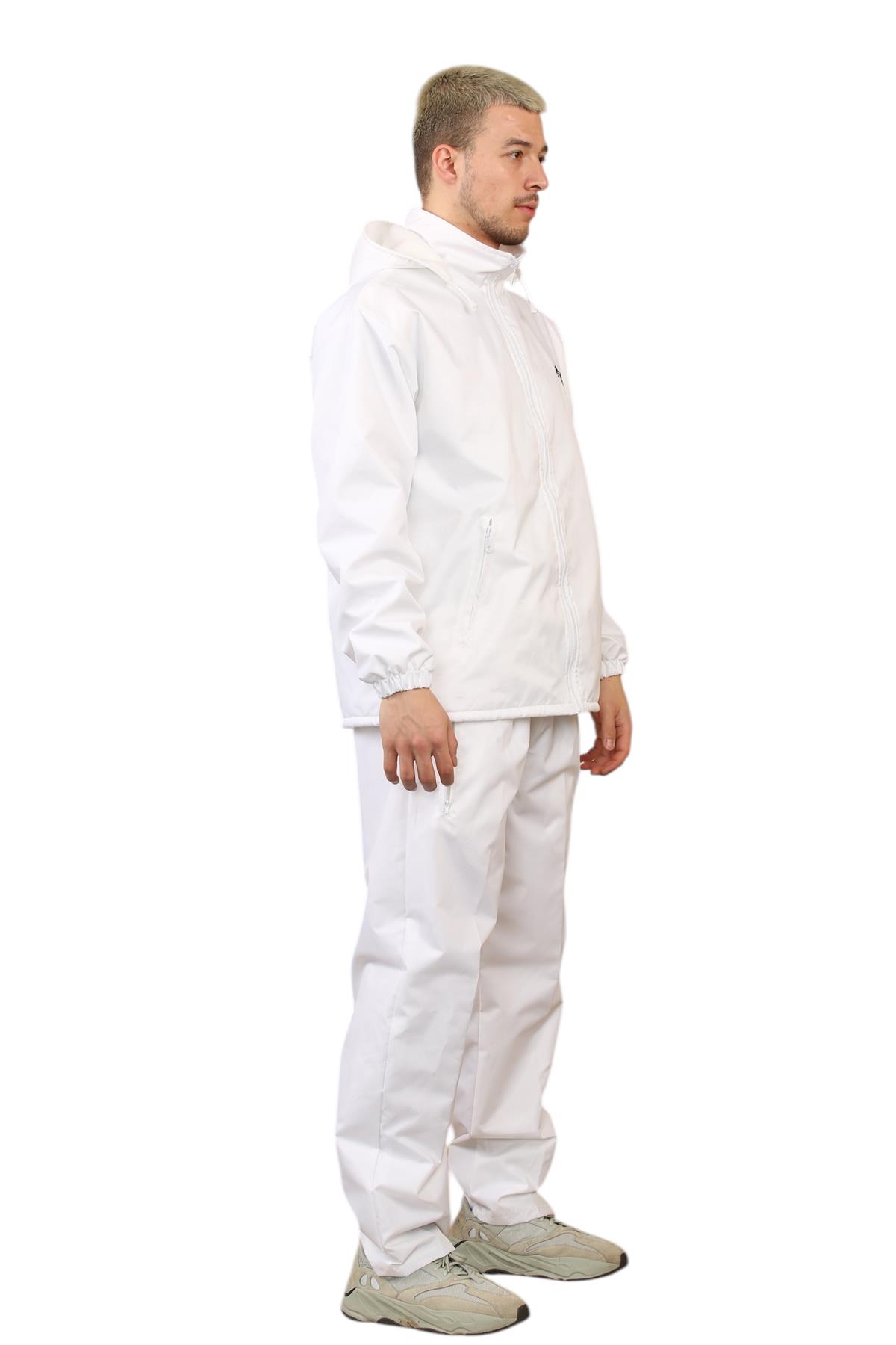 Pantalón de Bowling Unisex Chaqueta Blanco Césped Cuencos Forrado de Vellón Impermeable A Prueba de Viento - Imagen 18 de 22
