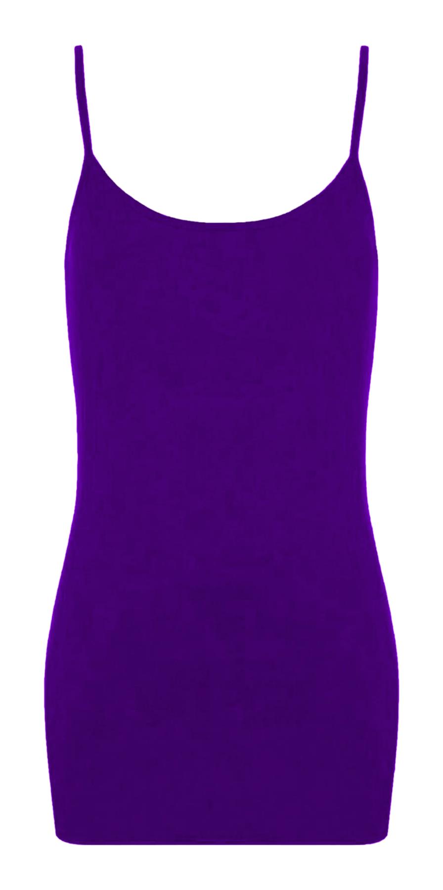 Womens Cami Bodycon Mini Dress Plain Strappy Vest Summer Tank Top Mini Dress - Picture 72 of 127
