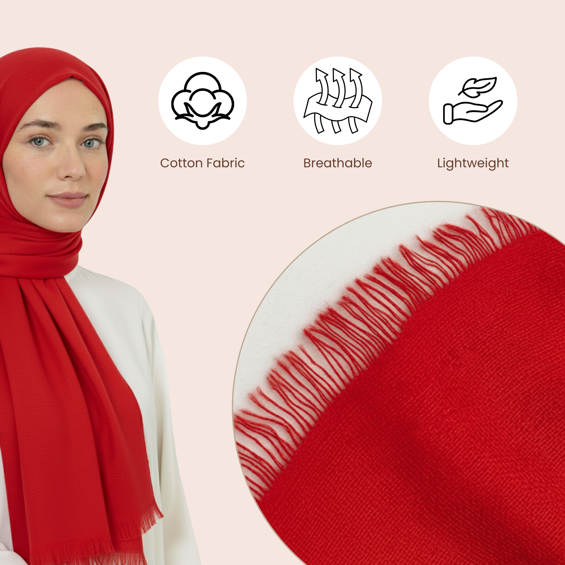 Baumwolle Modal Hijab Frauen Muslim Uni Schal Weich Halstuch Stola Islamisches Kopftuch - Bild 138 von 183