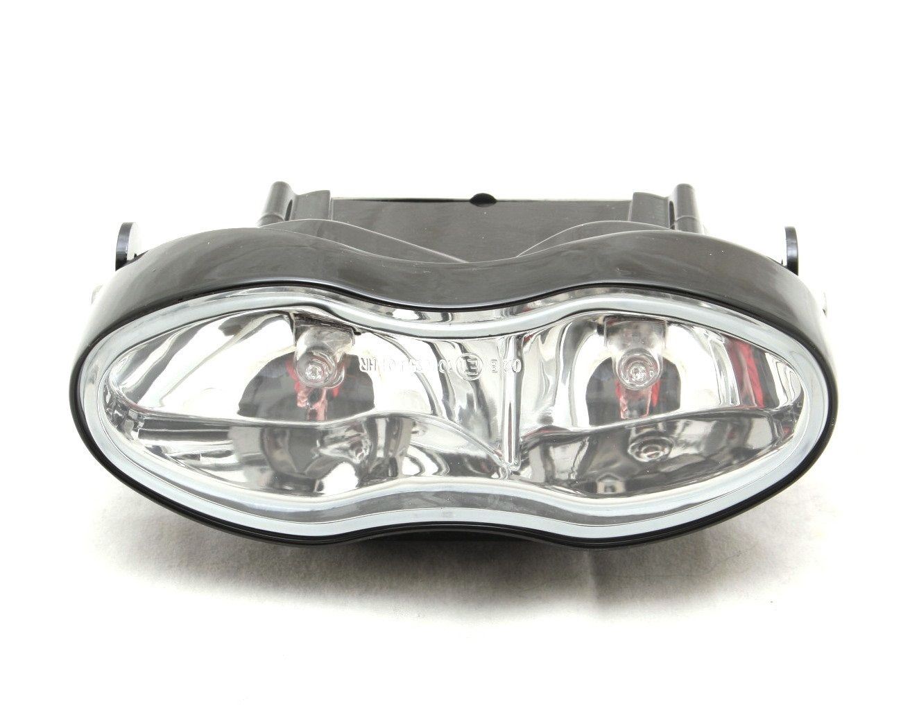 Universal Custom Twin Motorcycle Headlight Streetfighter Cafe Racer Universal Custom Twin Motorcycle Headlight Streetfighter Cafe Racer 2 X 55w