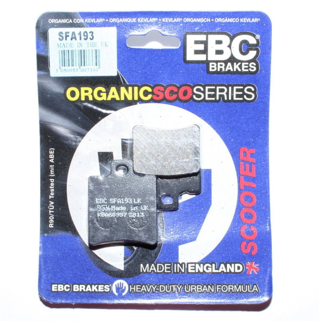 APRILIA AREA 51 50cc EBC FRONT REAR BRAKE PADS SFA193