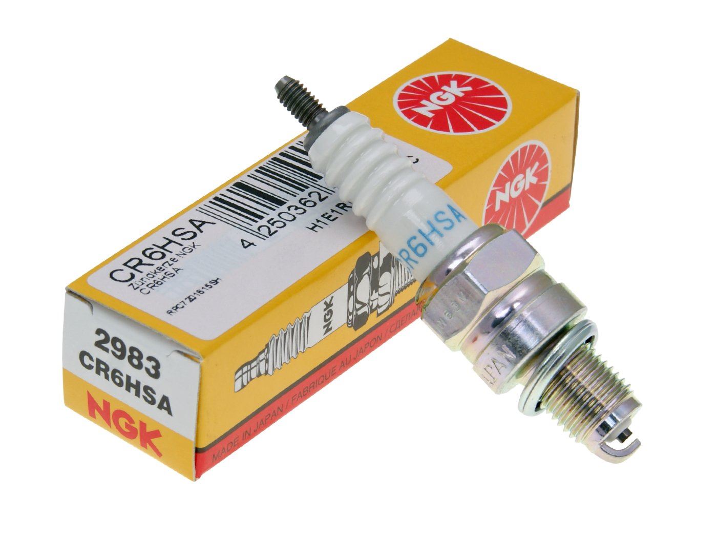 NGK CR6HSA Motorcycle Spark Plug for 