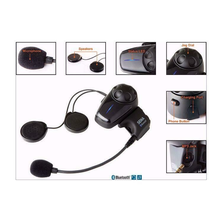Sena SMH10 Bluetooth Motorcycle Headset with Microphone Dual